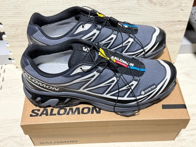 Salomon XT-6 GORE-TEX "Black/Ebony/Lunar Rock"