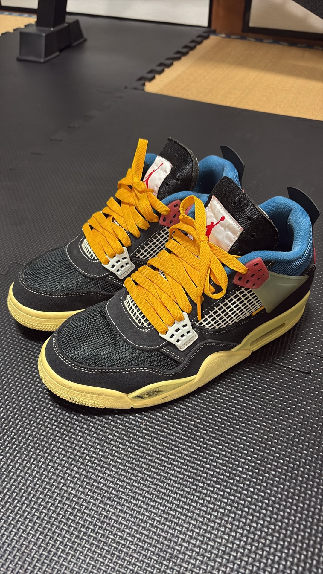 UNION × Nike Air Jordan 4 "Off Noir"