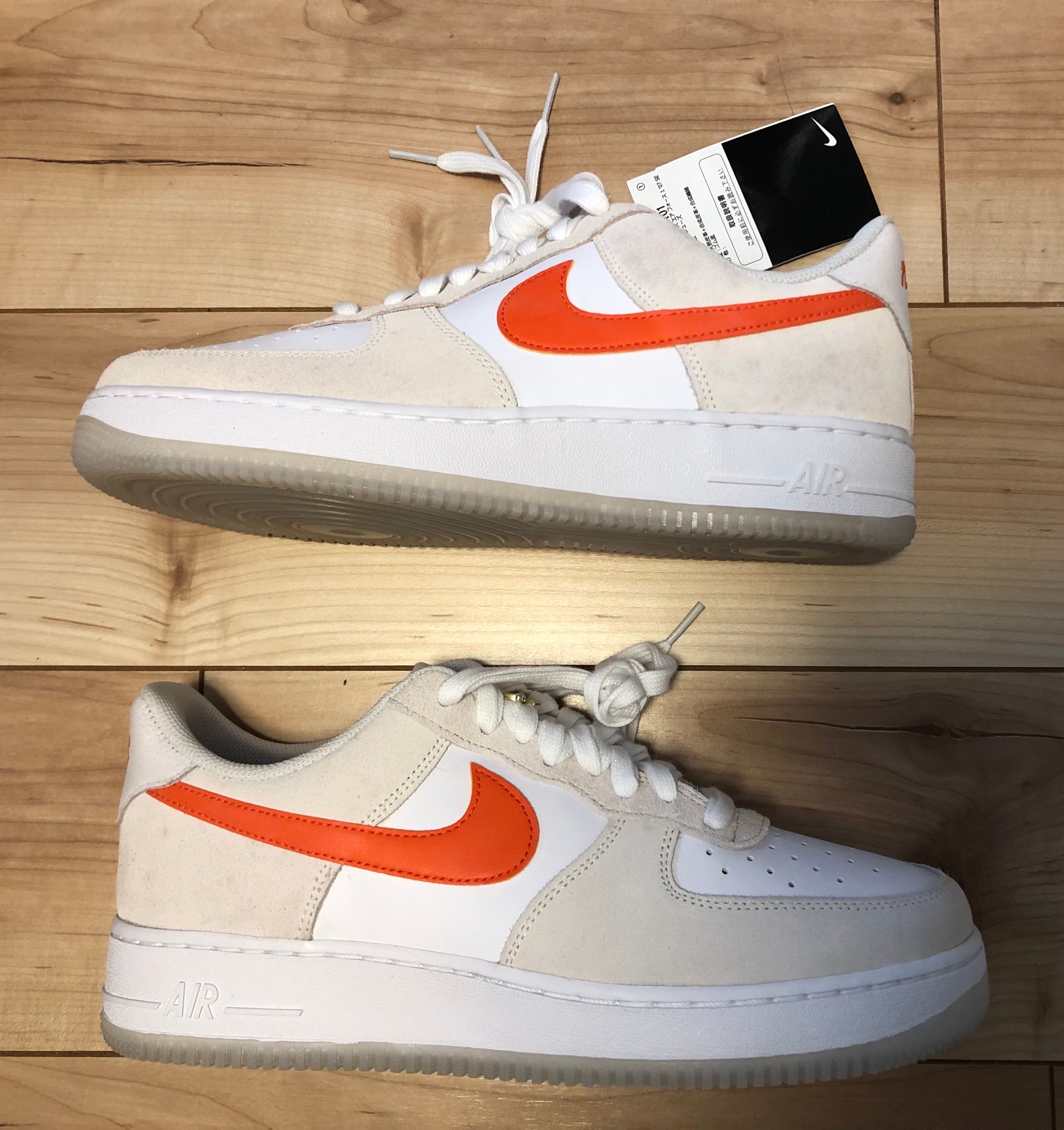 Nike Women's Air Force 1 Low First Use "Orange Swooshes"