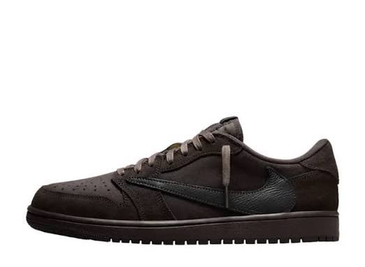 Travis Scott × Nike Air Jordan 1 Low OG SP "Velvet Brown and Dark Mocha"