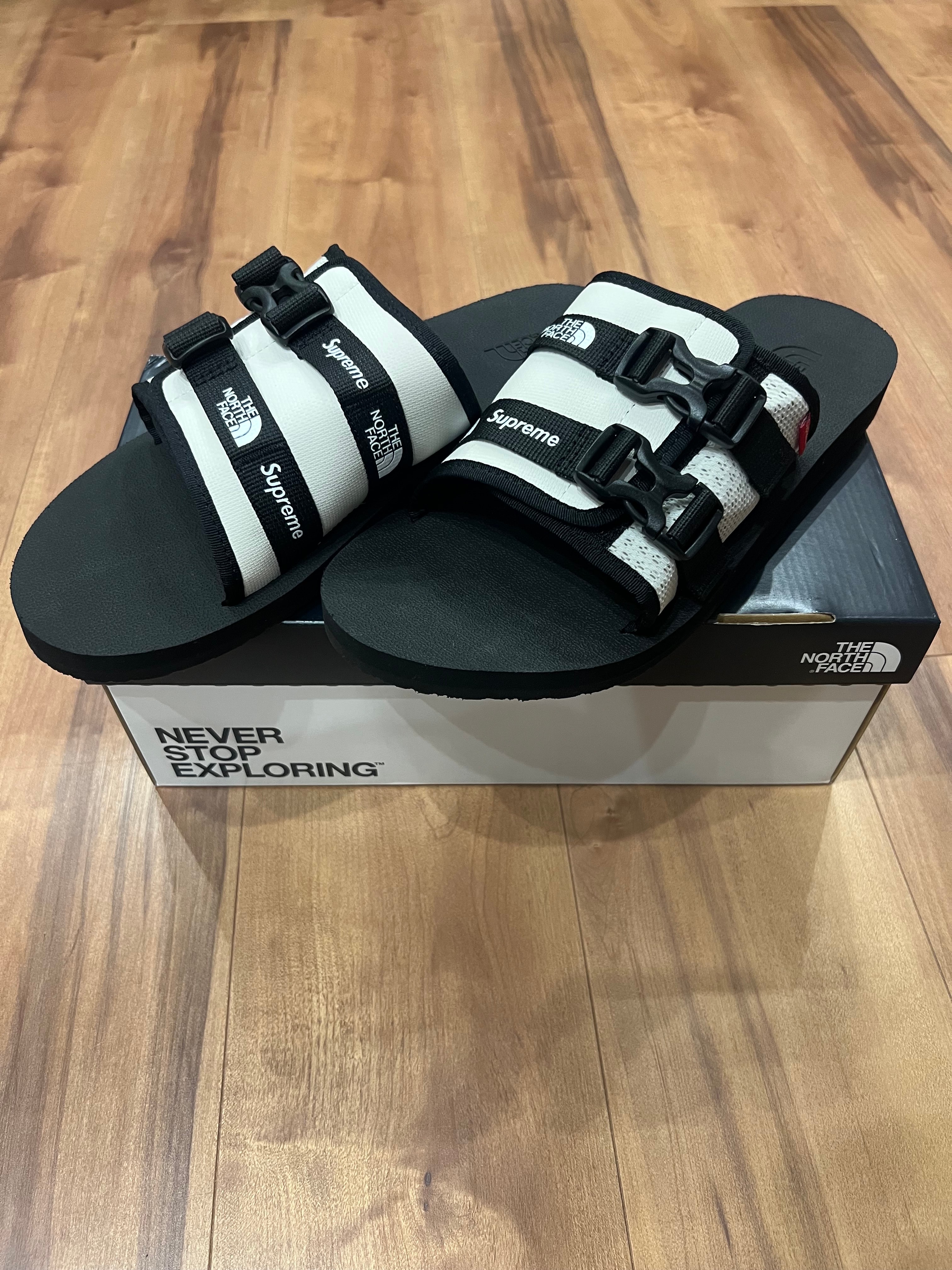 Supreme × The North Face Trekking Sandal "White/Black"