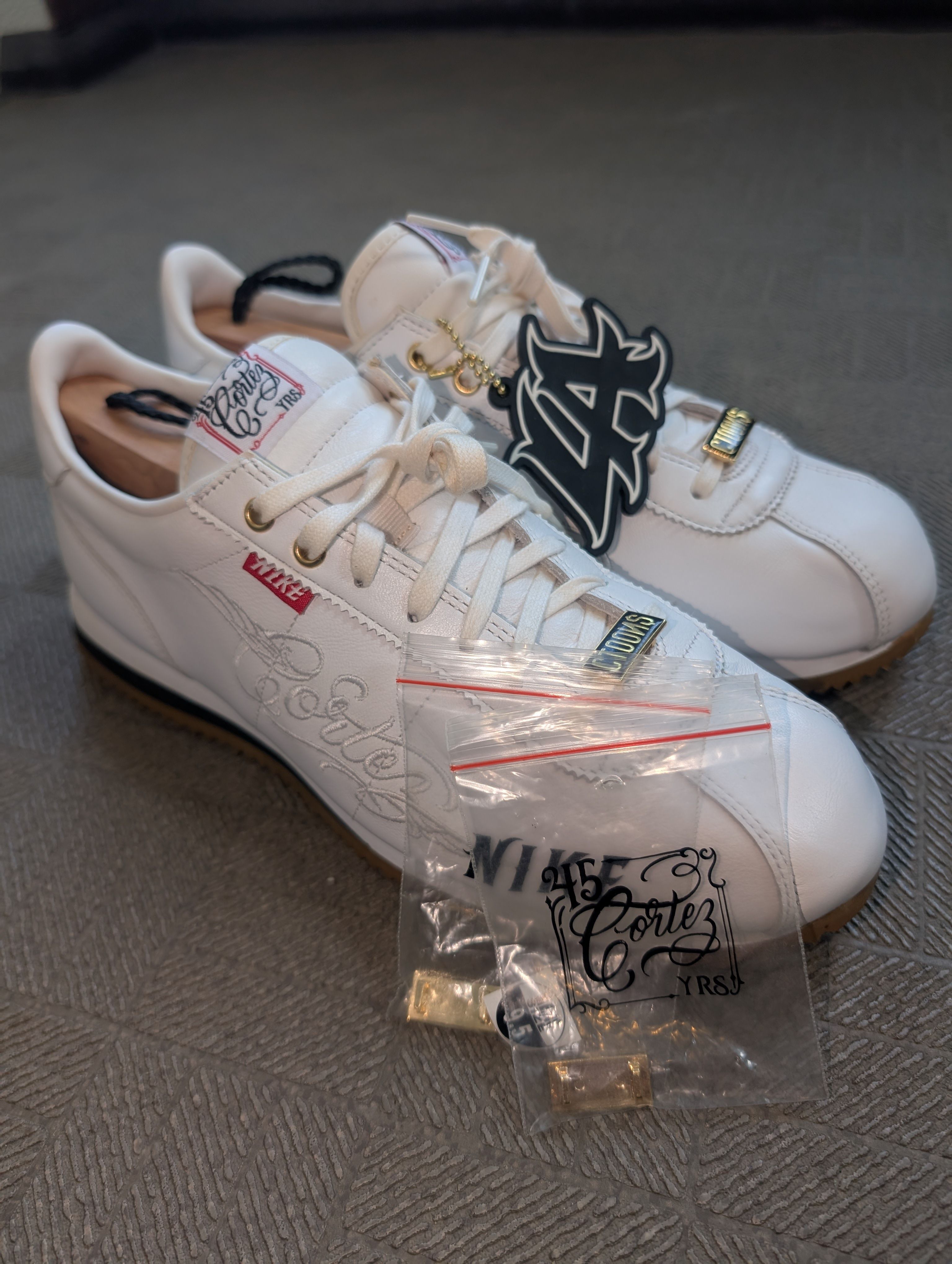 Mister Cartoon × Nike Cortez "White"