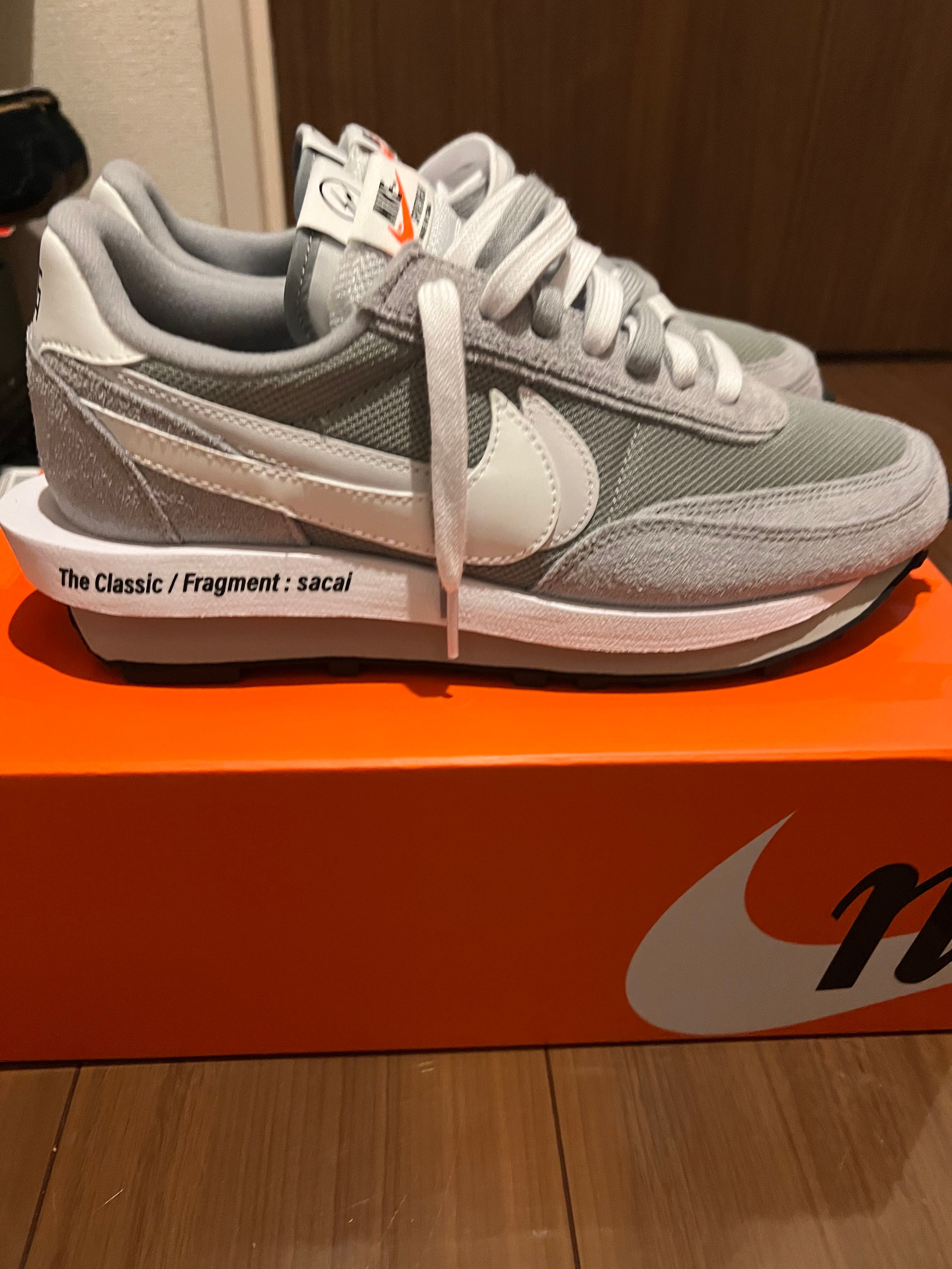 Fragment × sacai × Nike LD Waffle "Light Smoke Grey"