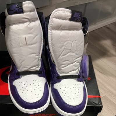 Nike Air Jordan 1 Retro High OG "Court Purple/White/Black" (2020)