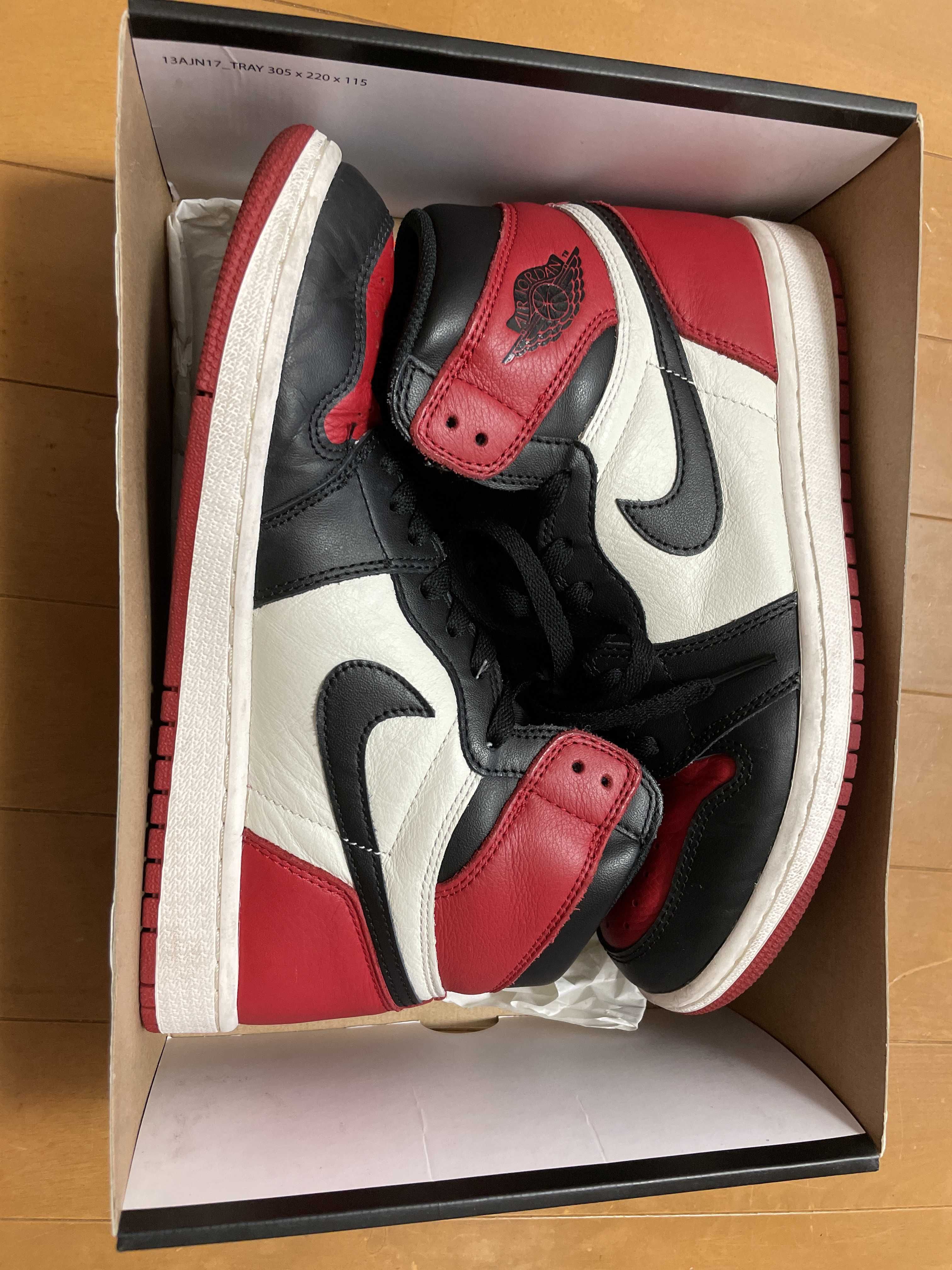 Nike Air Jordan 1 Retro High OG "Bred Toe"