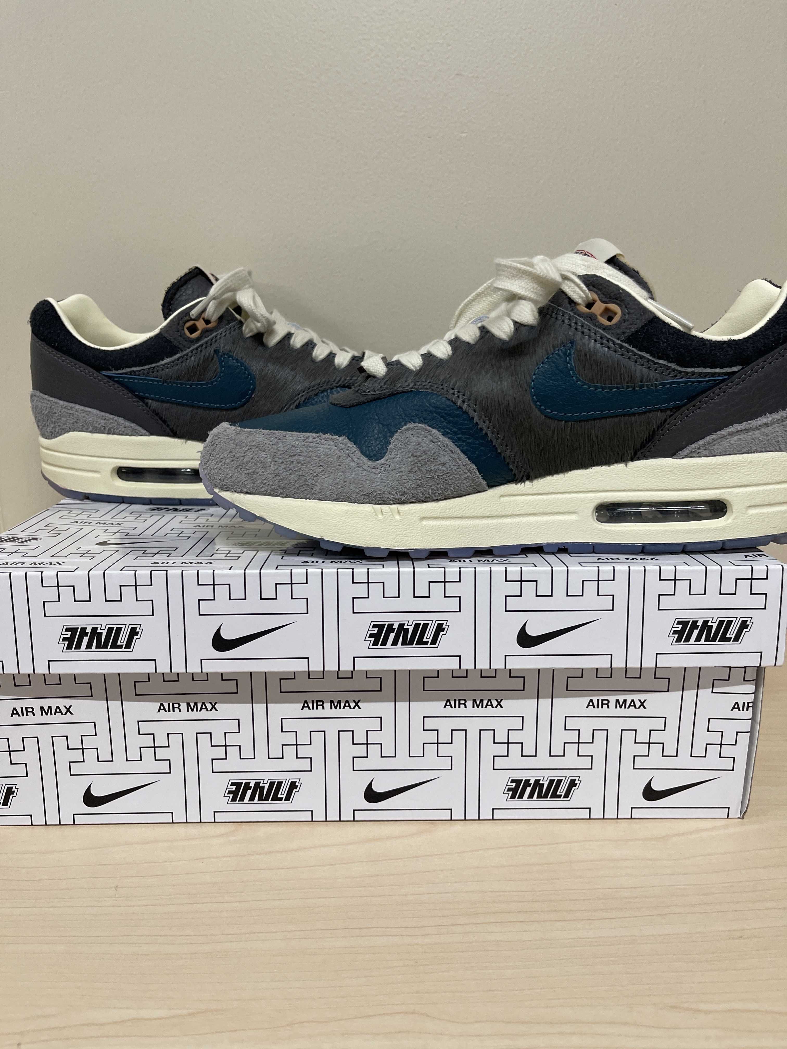 Kasina × Nike Air Max 1 "Won-Ang/Grey"
