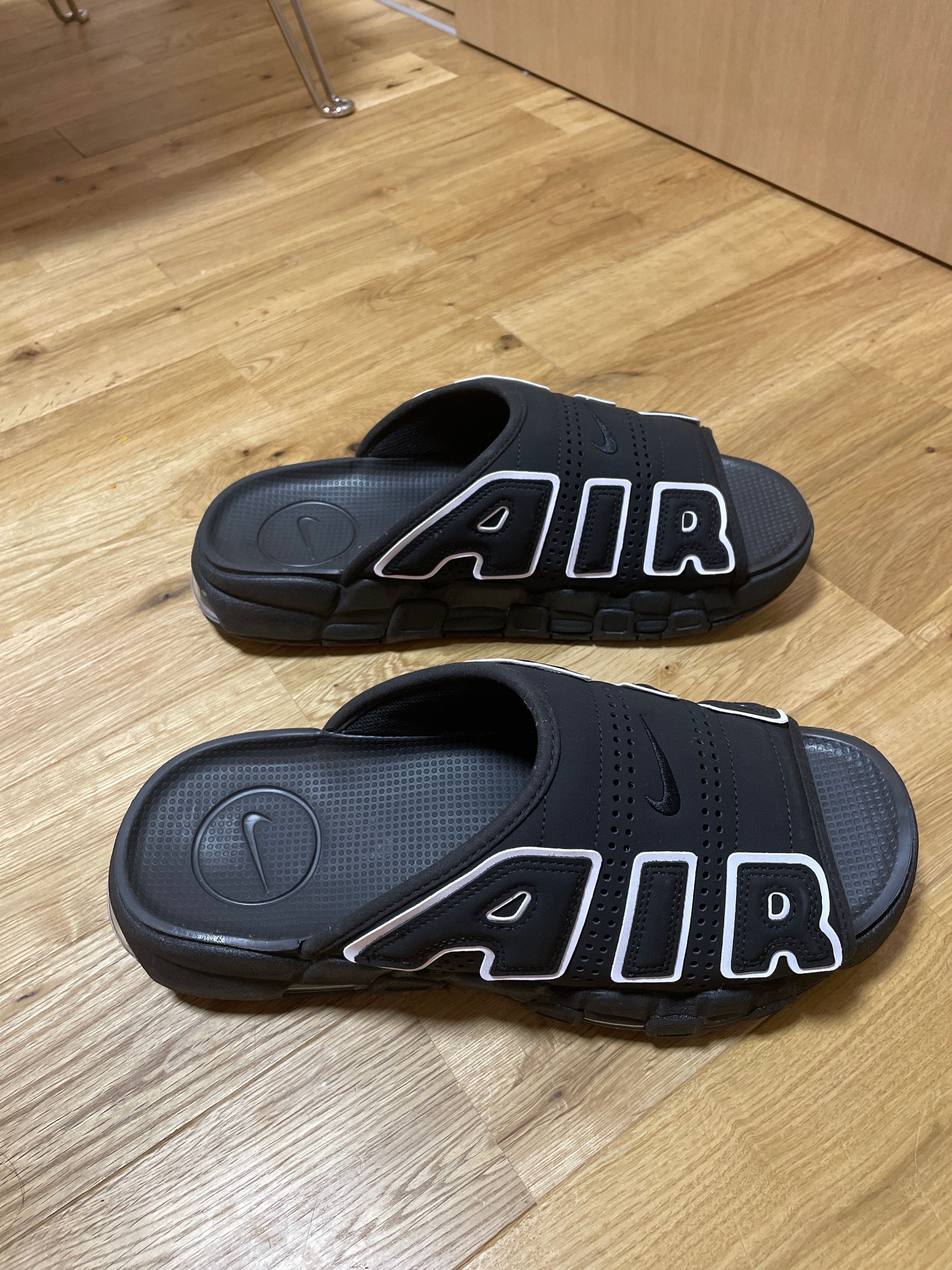 Nike Air More Uptempo Slide "Black" (DV2132-001/DV2137-001)