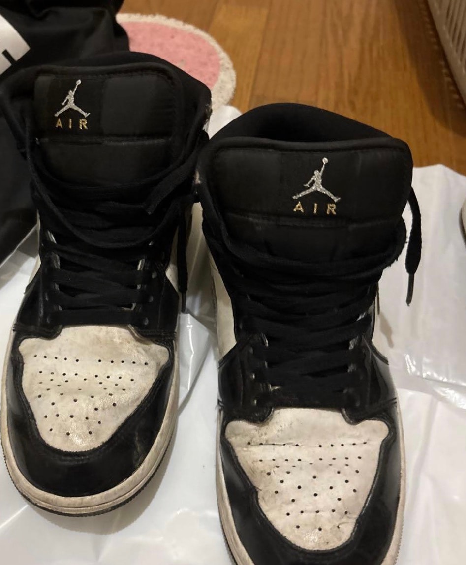 Nike Air Jordan 1 Mid "Black Patent"