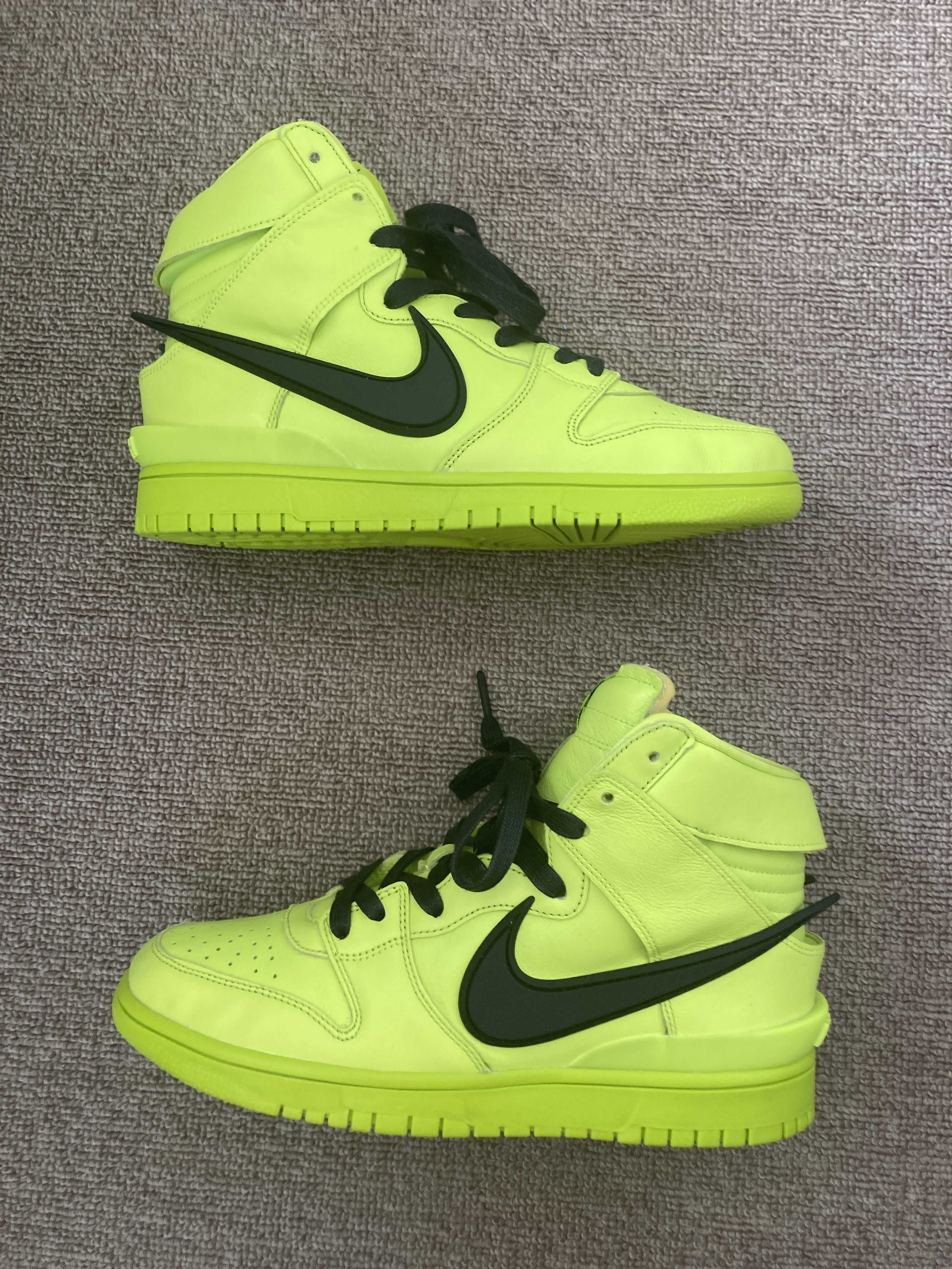 AMBUSH × NIKE DUNK HIGH "FLASH LIME"