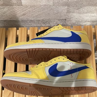 Travis Scott × Nike Women's Air Jordan 1 Retro Low OG "Canary"
