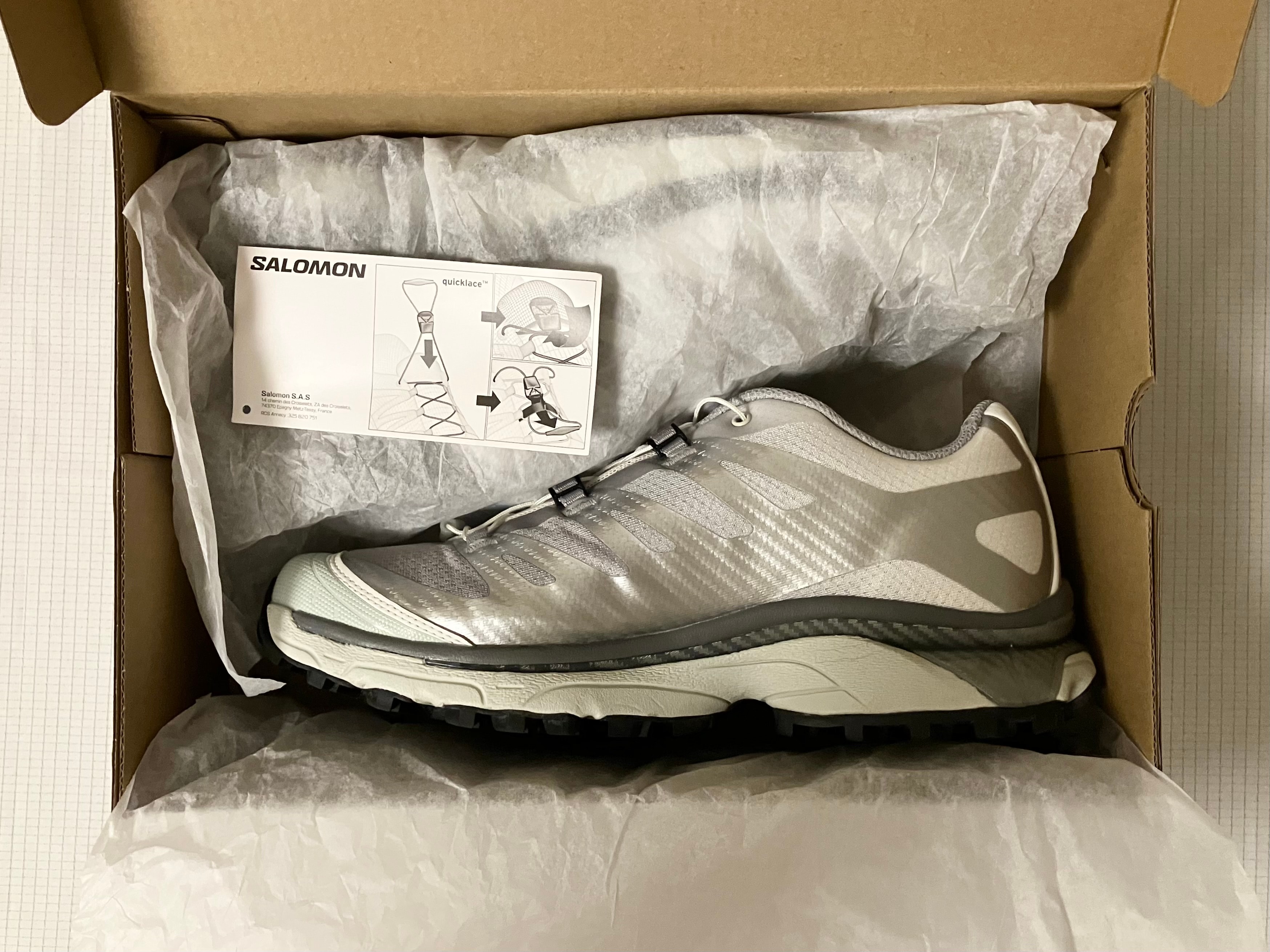 Salomon XT-4 OG "Sharkskin/Dawn Blue/Metal"