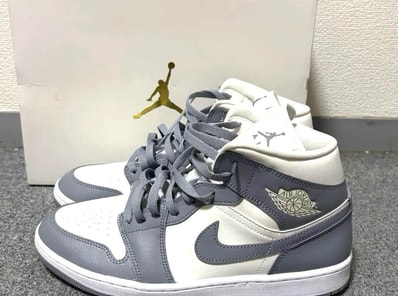 Nike Women's Air Jordan 1 Mid "Grey/Sail"