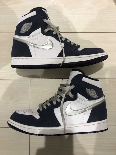 Nike Air Jordan 1 High OG CO.JP "White/Midnight Navy" (2020)(ブリーフケースなし)