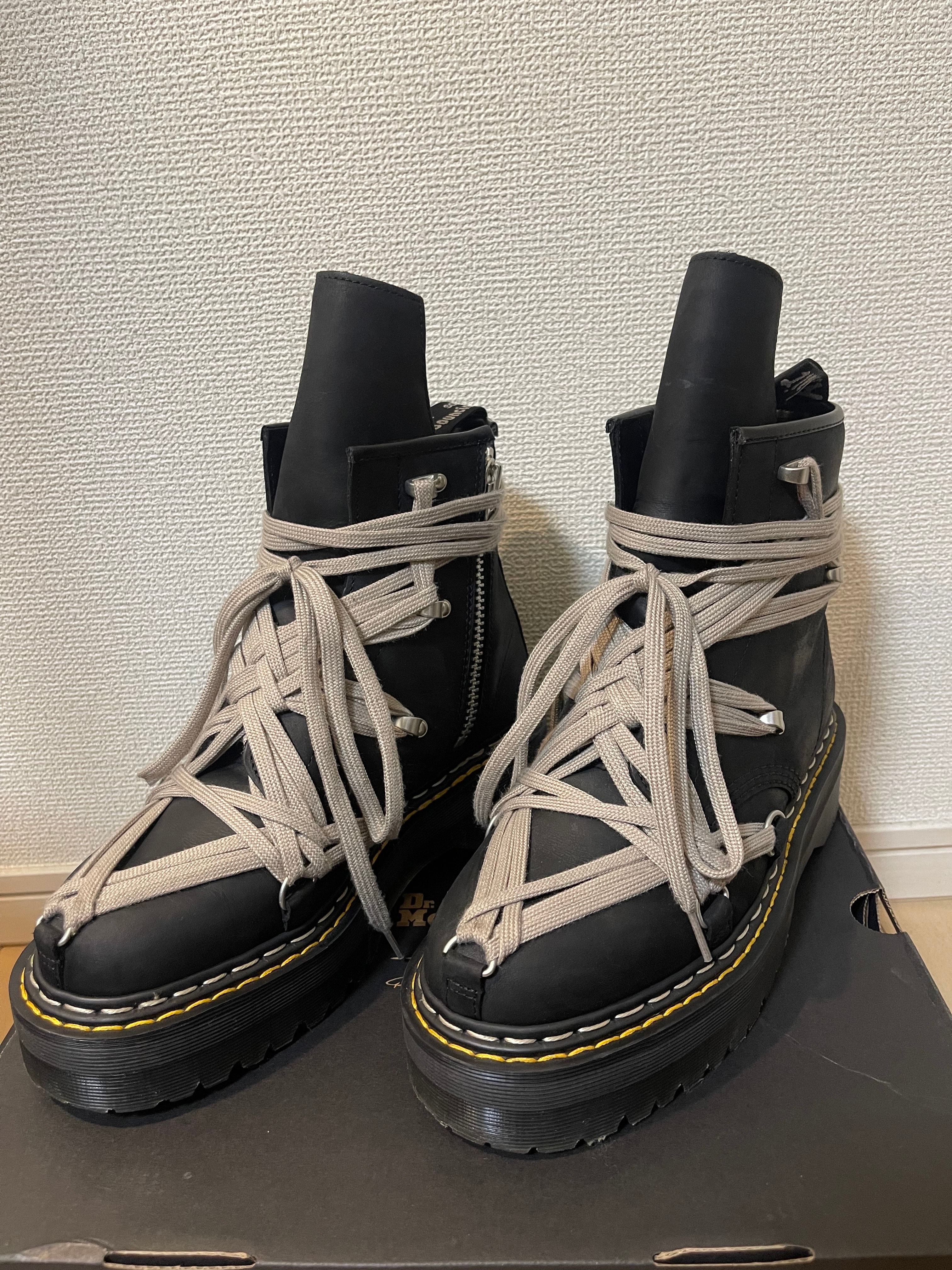 リックオウエンス × ドクターマーチン 1460 DMXL ジャンボ レース