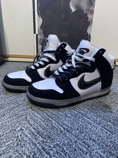 SLAM JAM x NIKE DUNK HIGH "WHITE/CLEAR BLACK"