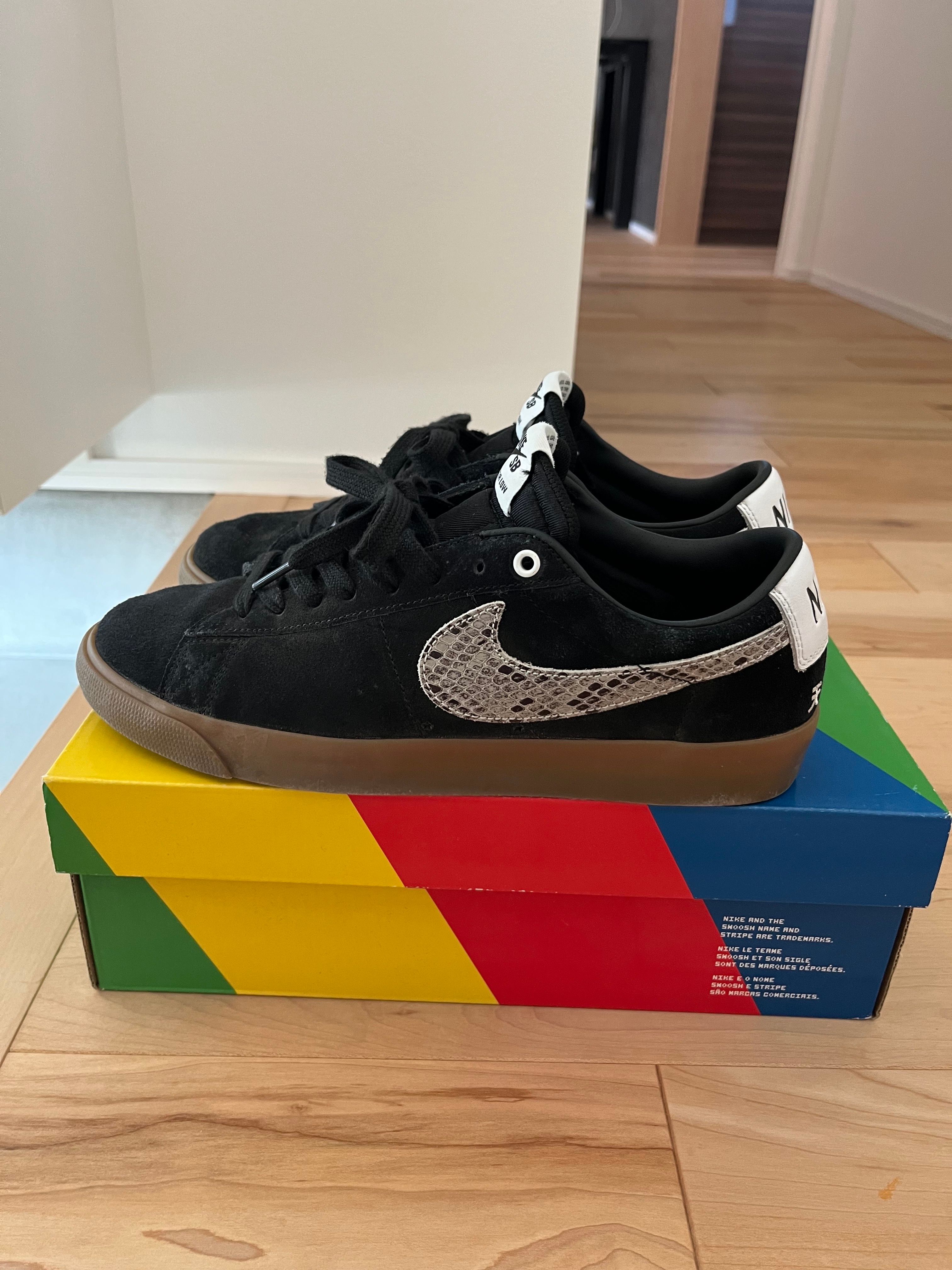Wacko Maria × Nike SB Blazer Low "Black"