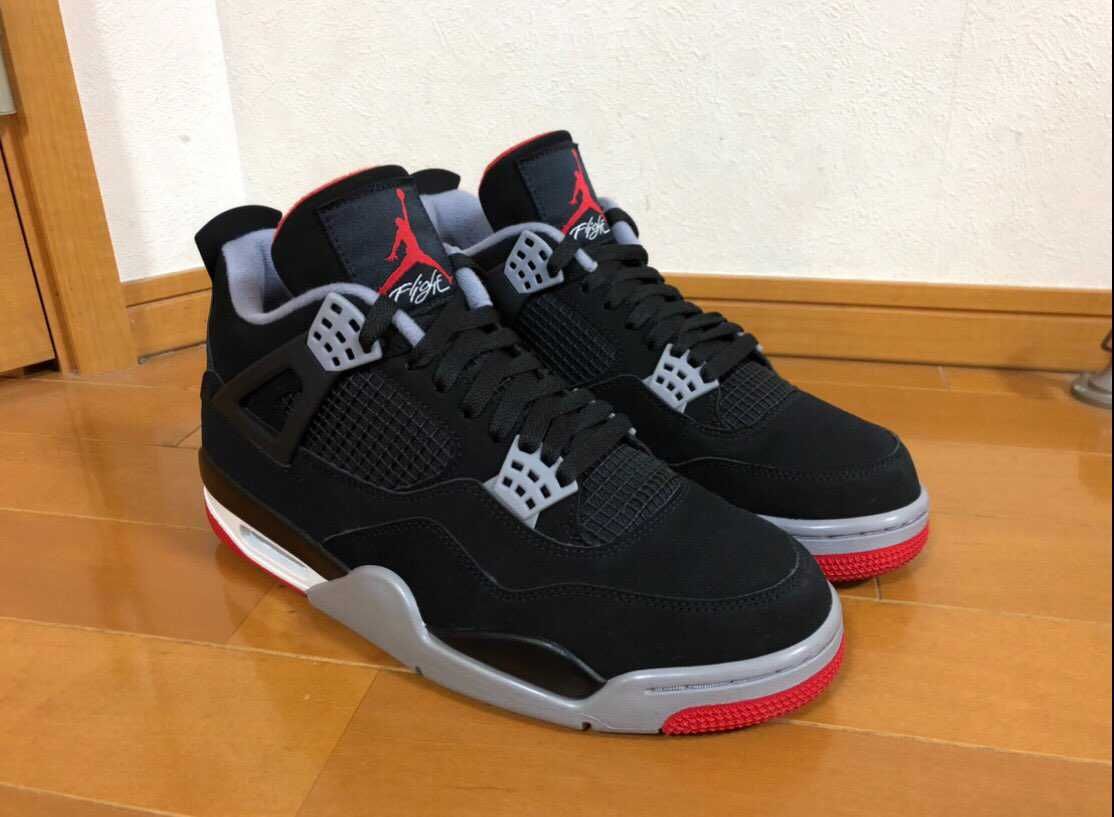 Nike Air Jordan 4 Retro "Bred" (2019)  