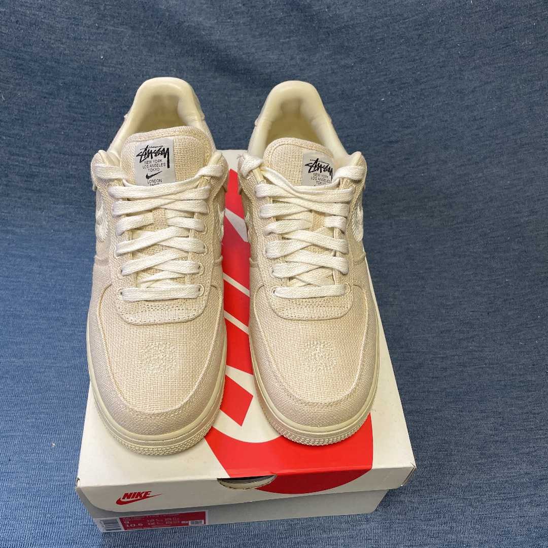 Stussy × Nike Air Force 1 Low "Fossil Stone"