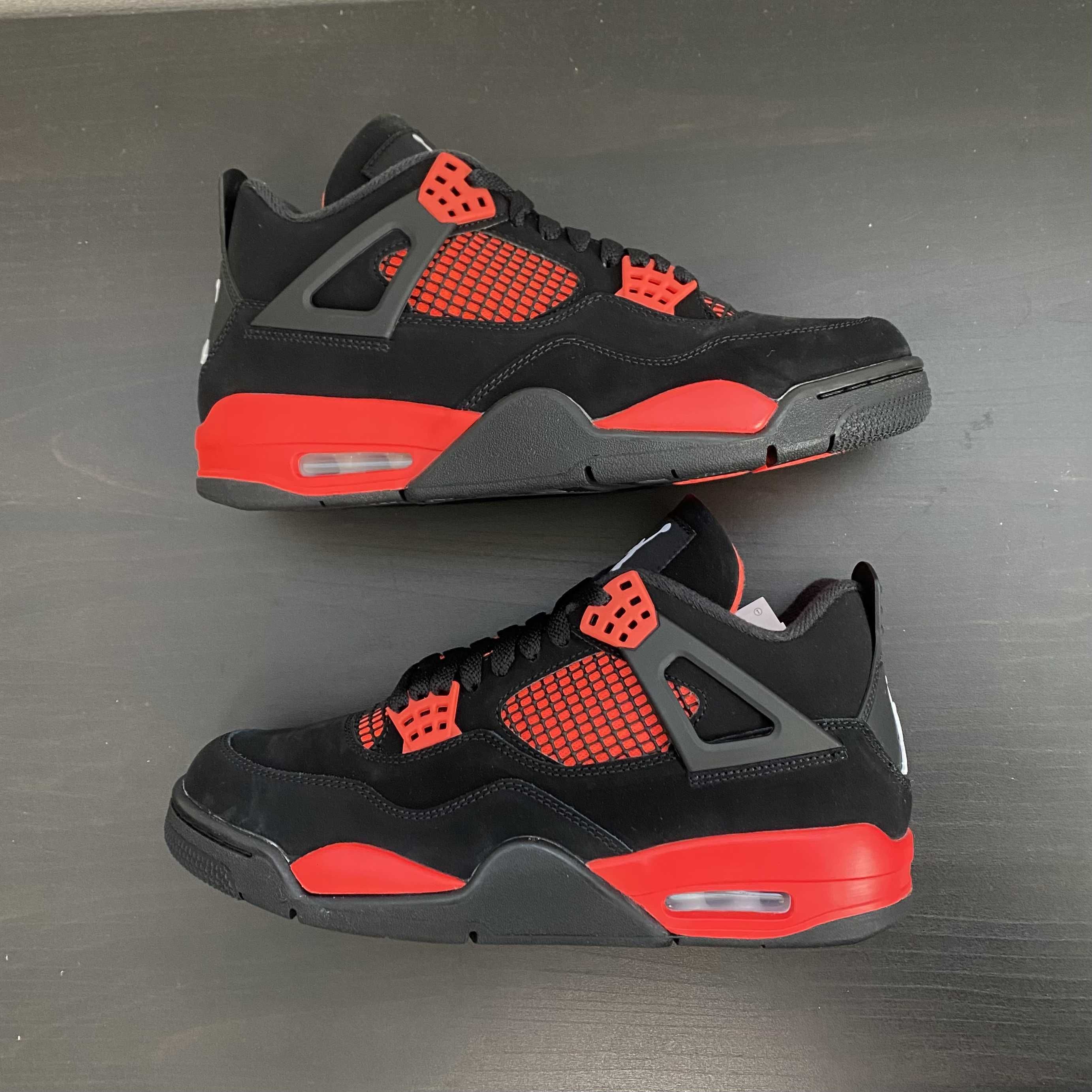 Nike Air Jordan 4 "Red Thunder/Crimson"