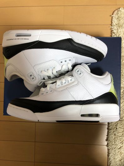 Fragment × Nike Air Jordan 3 "White/Black"