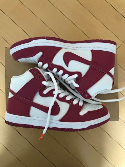 Nike SB Dunk High Pro Orange Label "Sweet Beet"