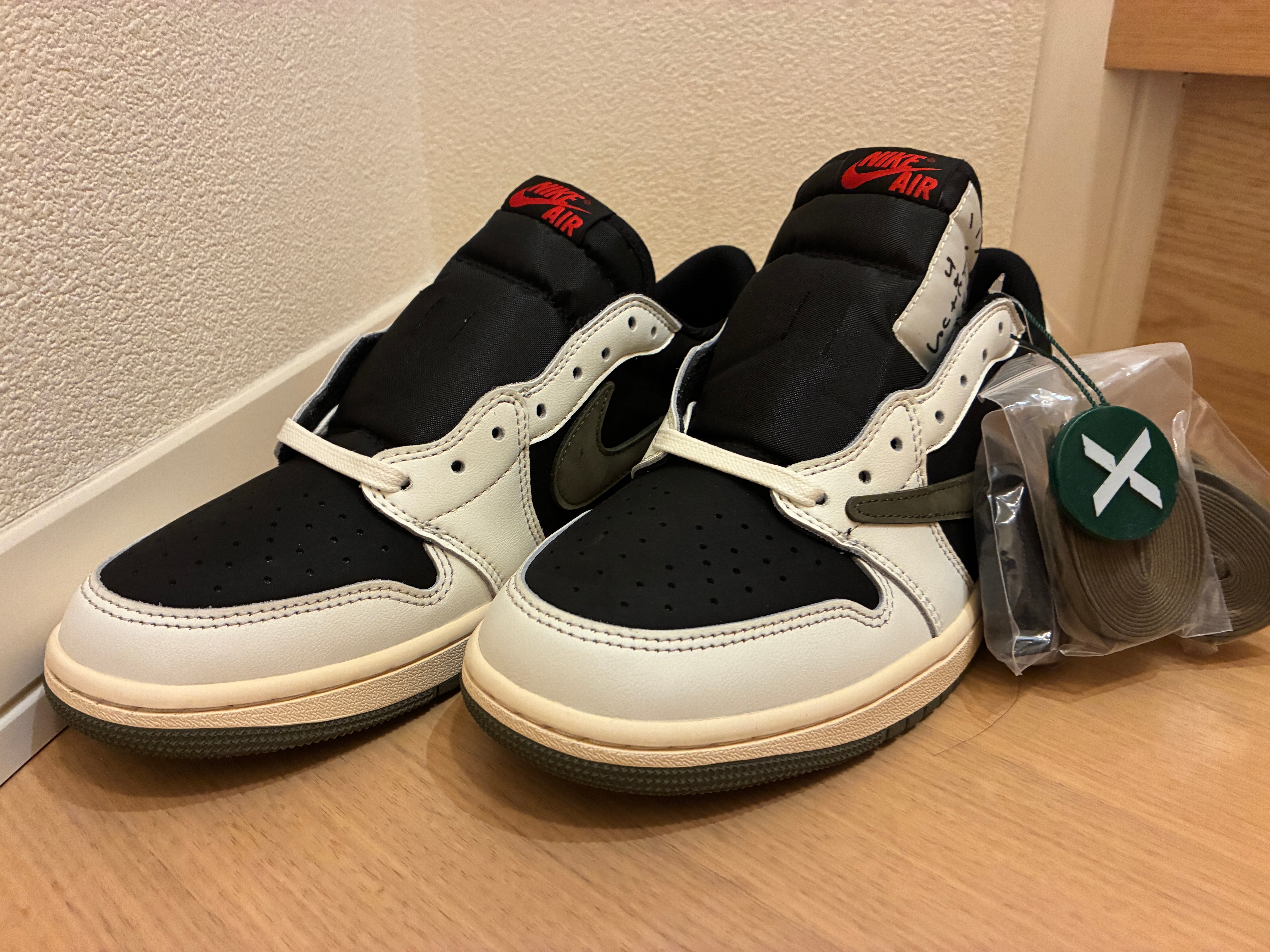 Travis Scott × Nike Women's Air Jordan 1 Low OG "Medium Olive"