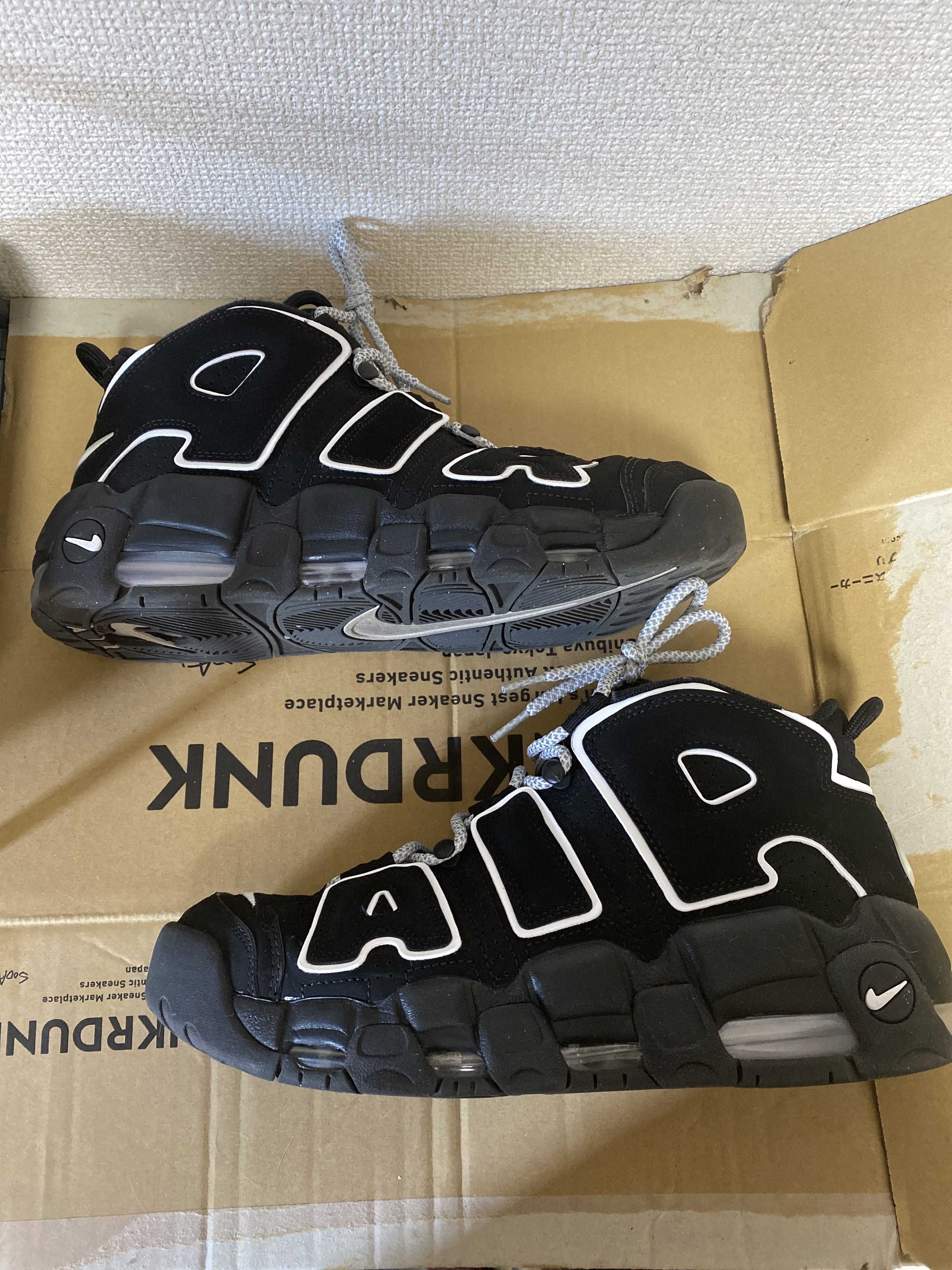 Nike Air More Uptempo "Black/White"(2020)