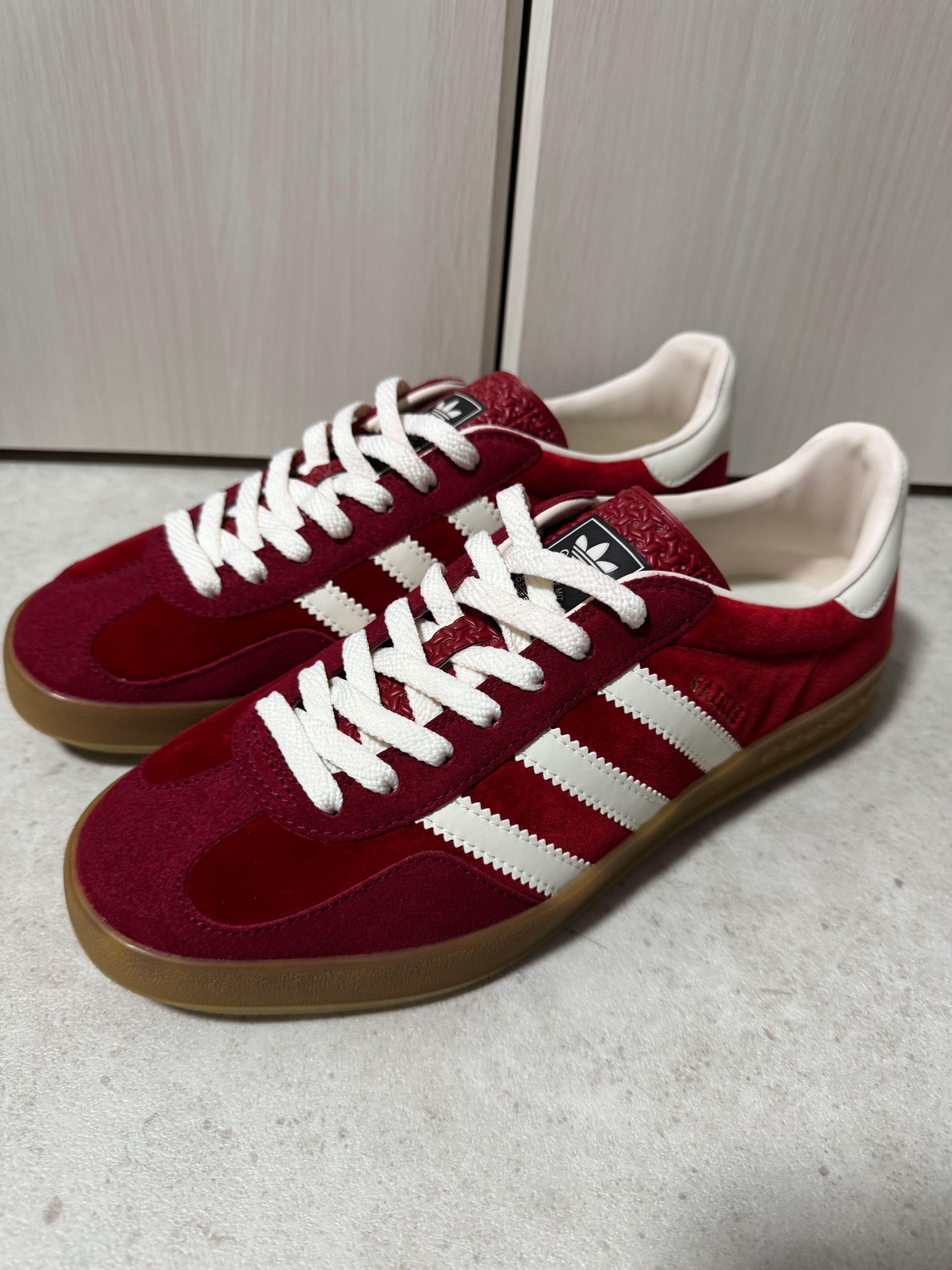 KANG ポール　赤　中古 グッチ × アディダス ガゼル 