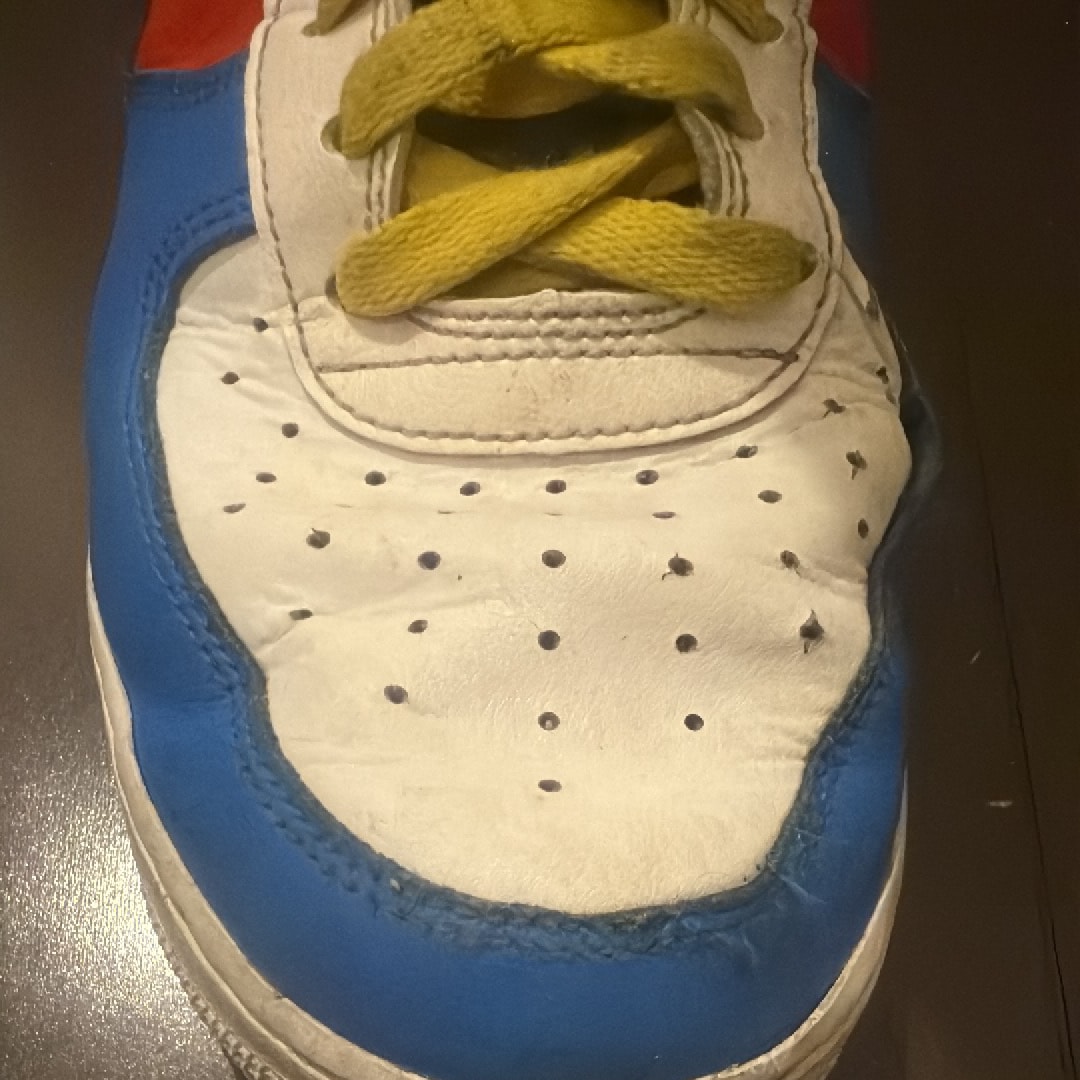 UNO x Nike Air Force 1 Low "White/Yellow/University Red"