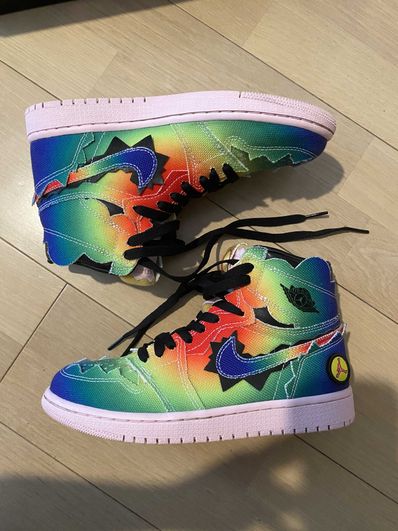 J Balvin × Nike Air Jordan 1 High OG "Rainbow"