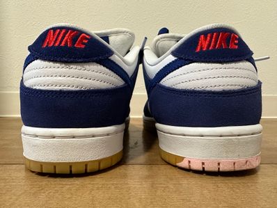 Nike SB Dunk Low "Los Angeles Dodgers/Deep Royal Blue"