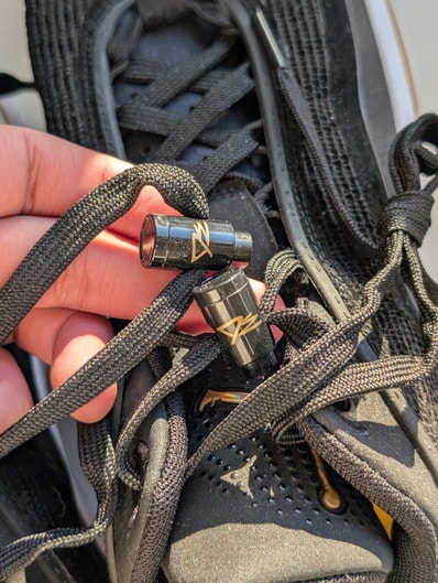 Nike Air Jordan 36 Low "Black Gold" (White Sole)