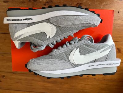 Fragment × sacai × Nike LD Waffle "Light Smoke Grey"