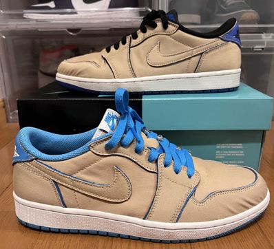 Nike SB Air Jordan 1 Low "Desert Ore/Royal Blue"