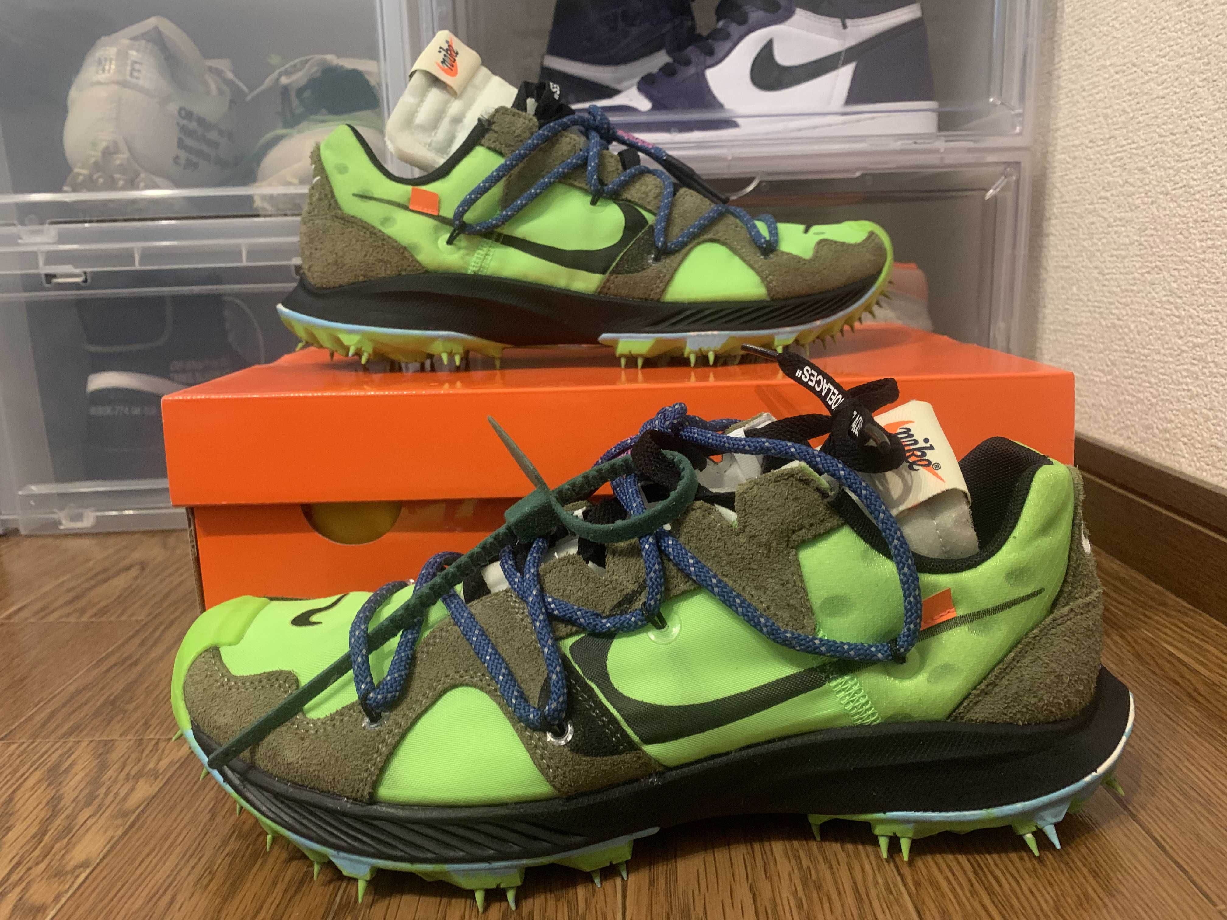 Off-White × Nike Women's Air Zoom Terra Kiger 5 "Green"