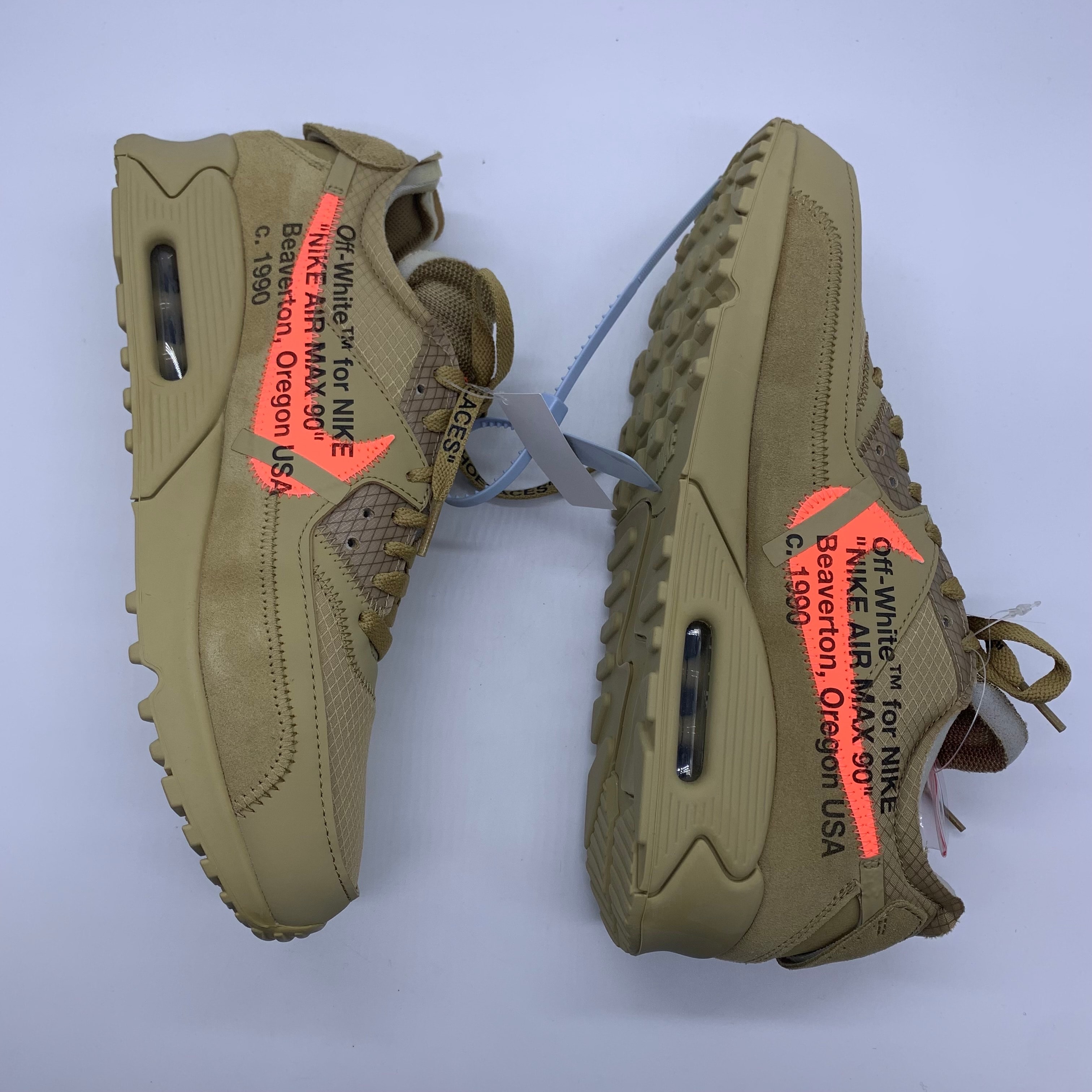 Off-White × Nike Air Max 90 "Desert Ore"