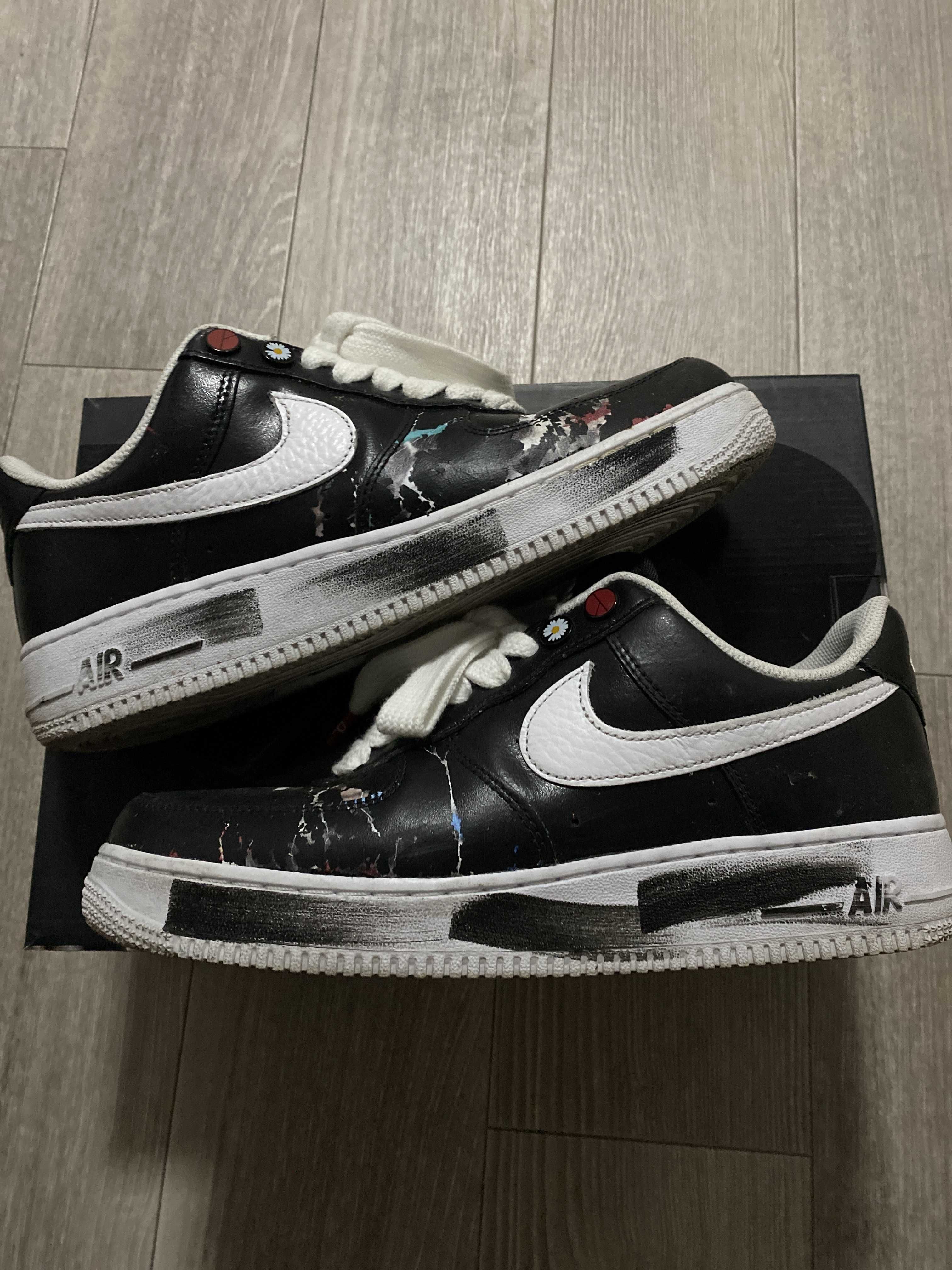 PEACEMINUSONE × Nike Air Force 1 Low Para Noise "Black" / G-DRAGON