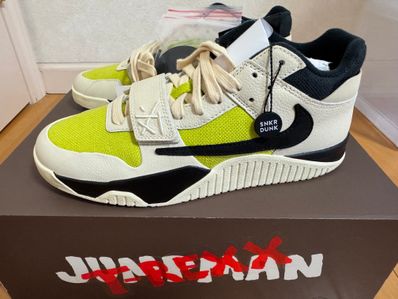 Travis Scott × Nike Jordan Jumpman Jack TR CJ1 T-Rexx "Bright Cactus"