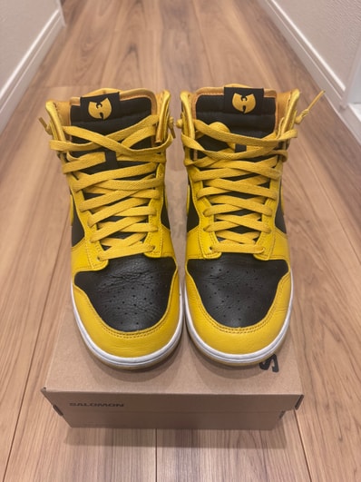 Wu-Tang Clan × Nike Dunk High Retro PRM "Black and Pollen"