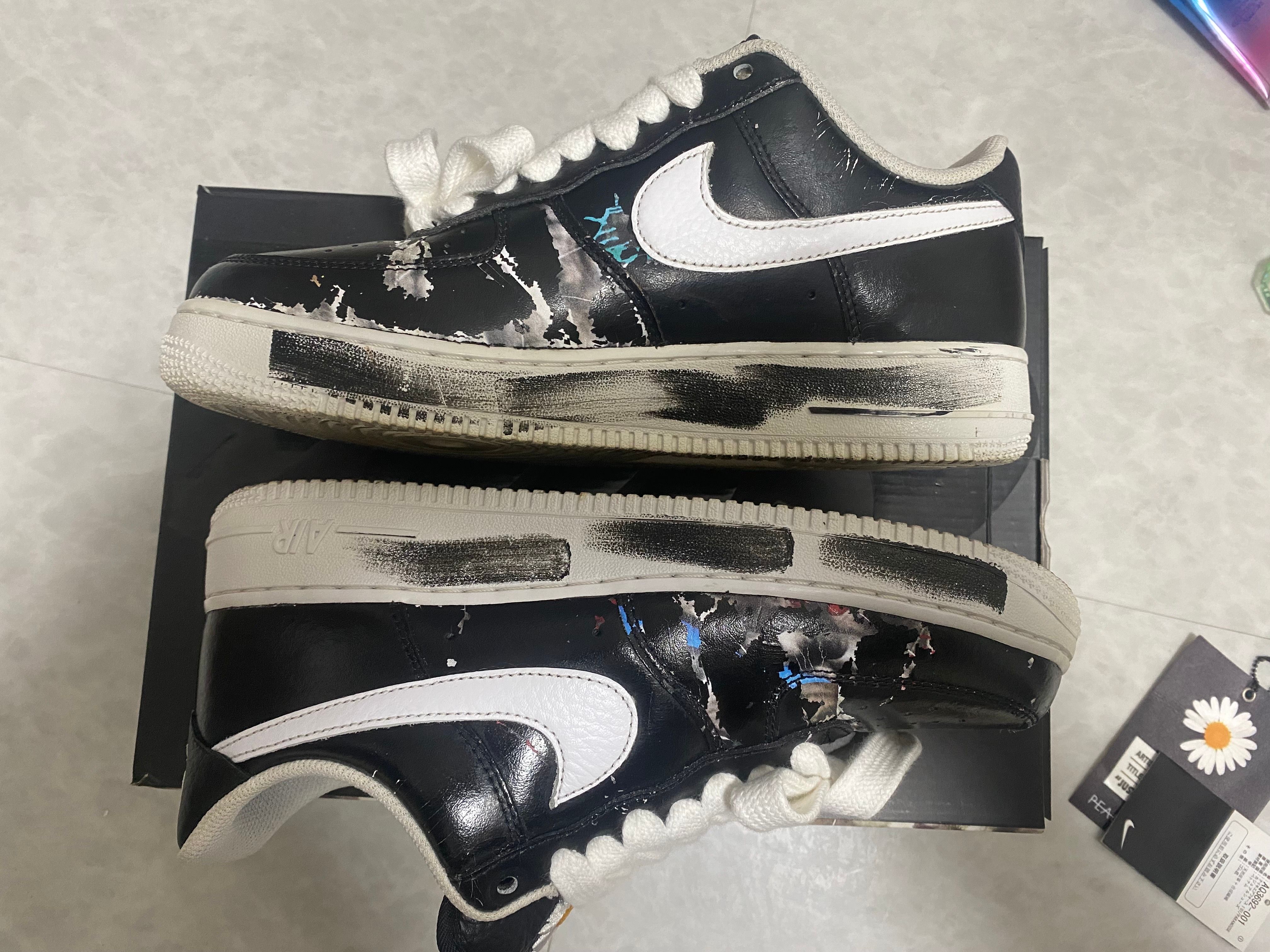 PEACEMINUSONE × Nike Air Force 1 Low Para Noise "Black" / G-DRAGON