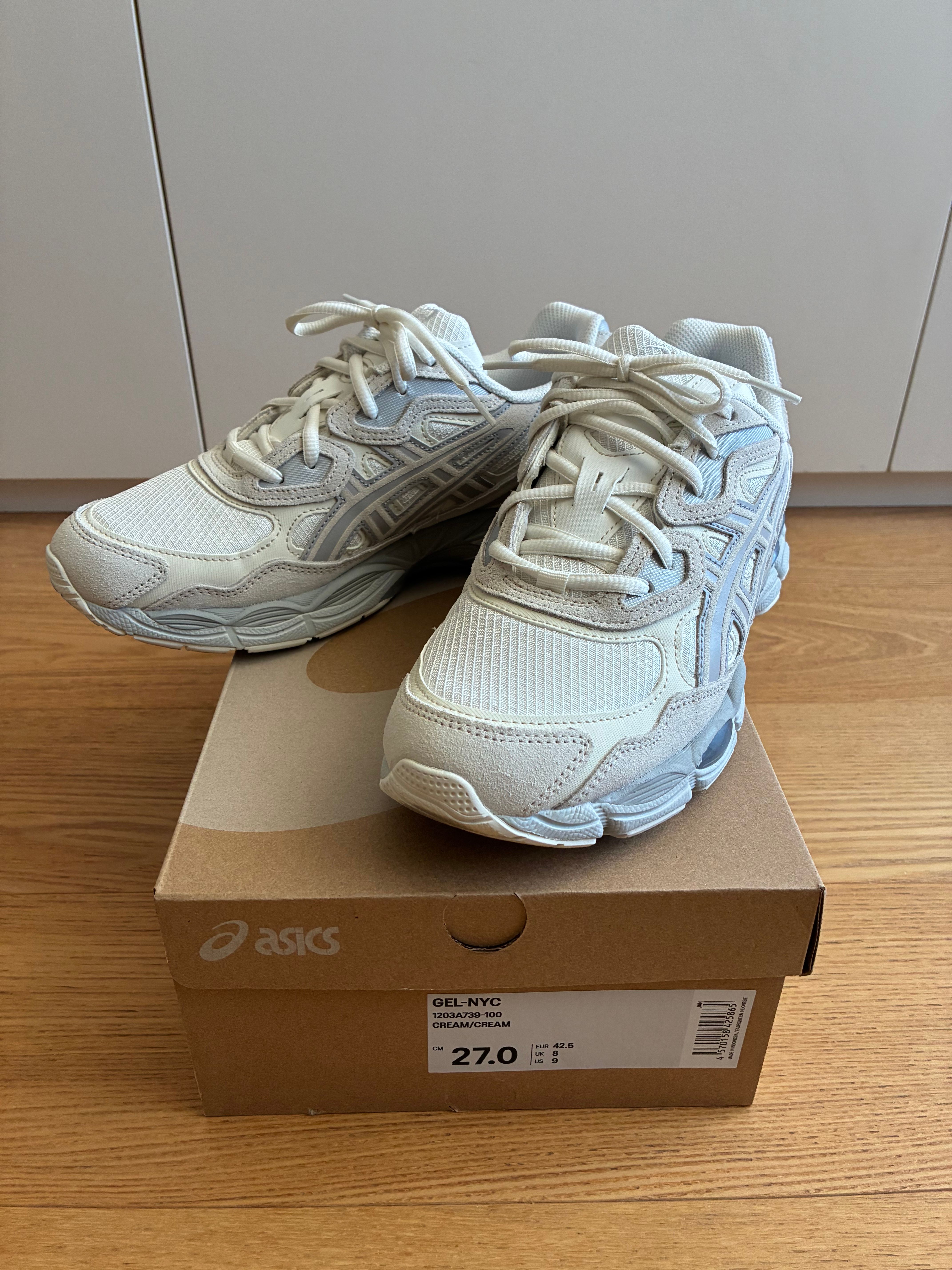 Asics Gel-NYC "Cream/Cream"