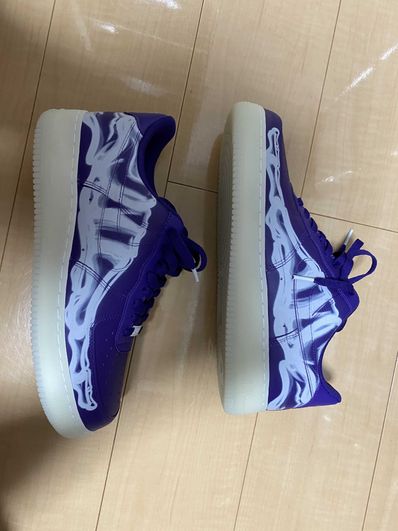 Nike Air Force 1 "Purple Skeleton"