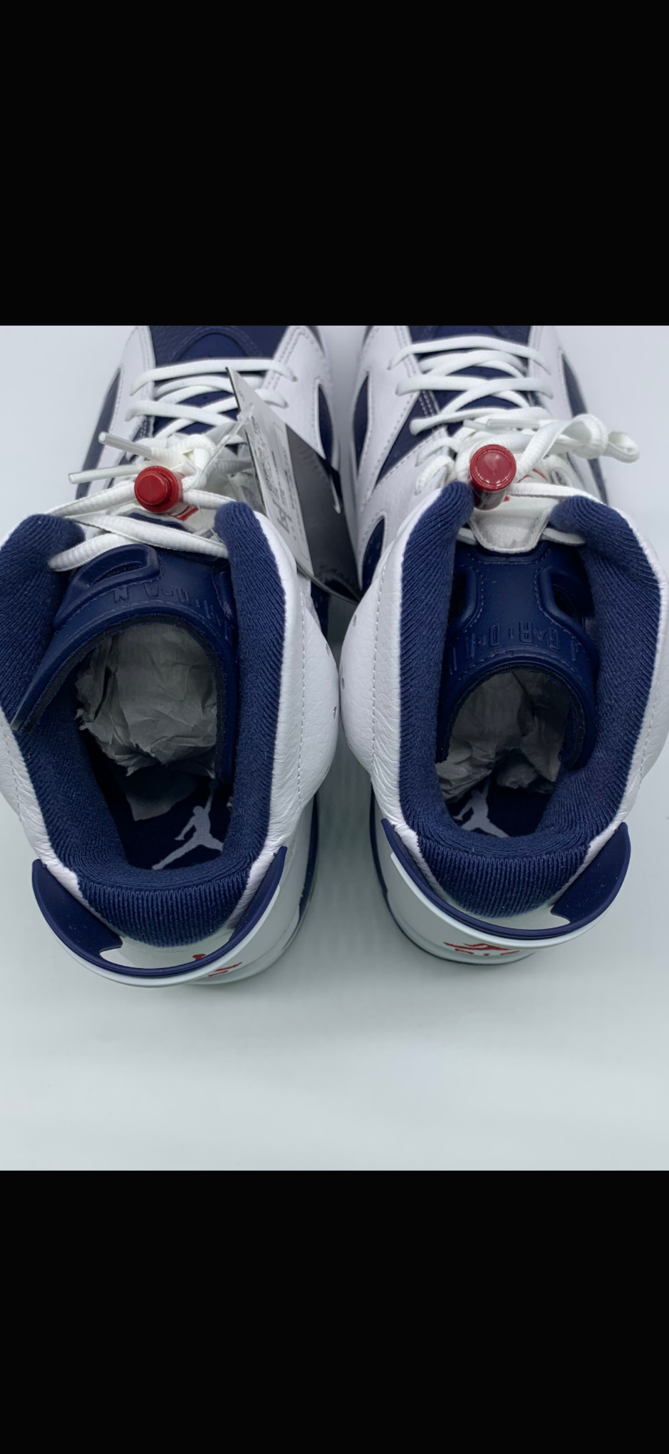 Nike Air Jordan 6 Retro "White and Midnight Navy"