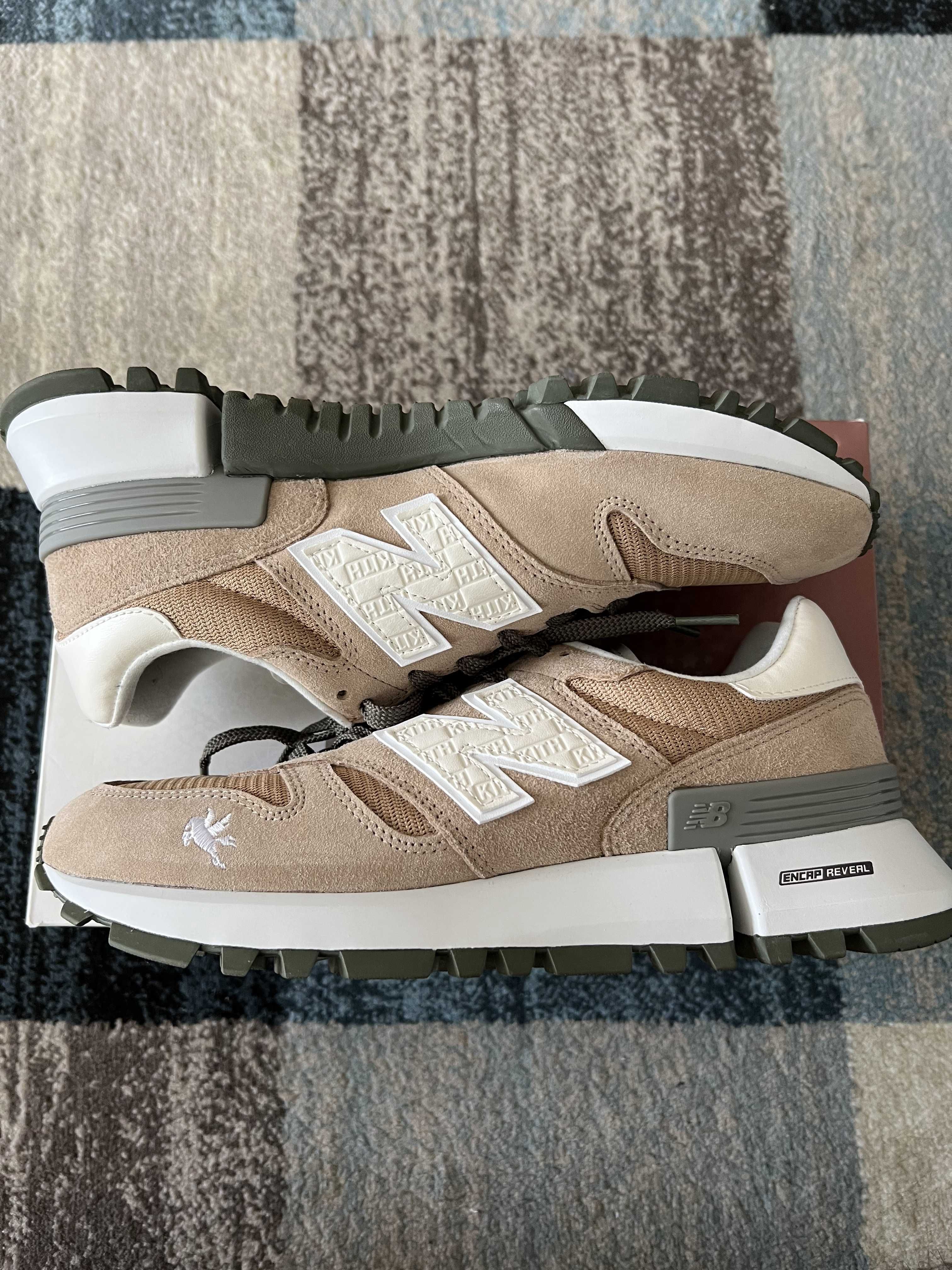 KITH × New Balance RC1300 10th Anniversary "White Pepper"