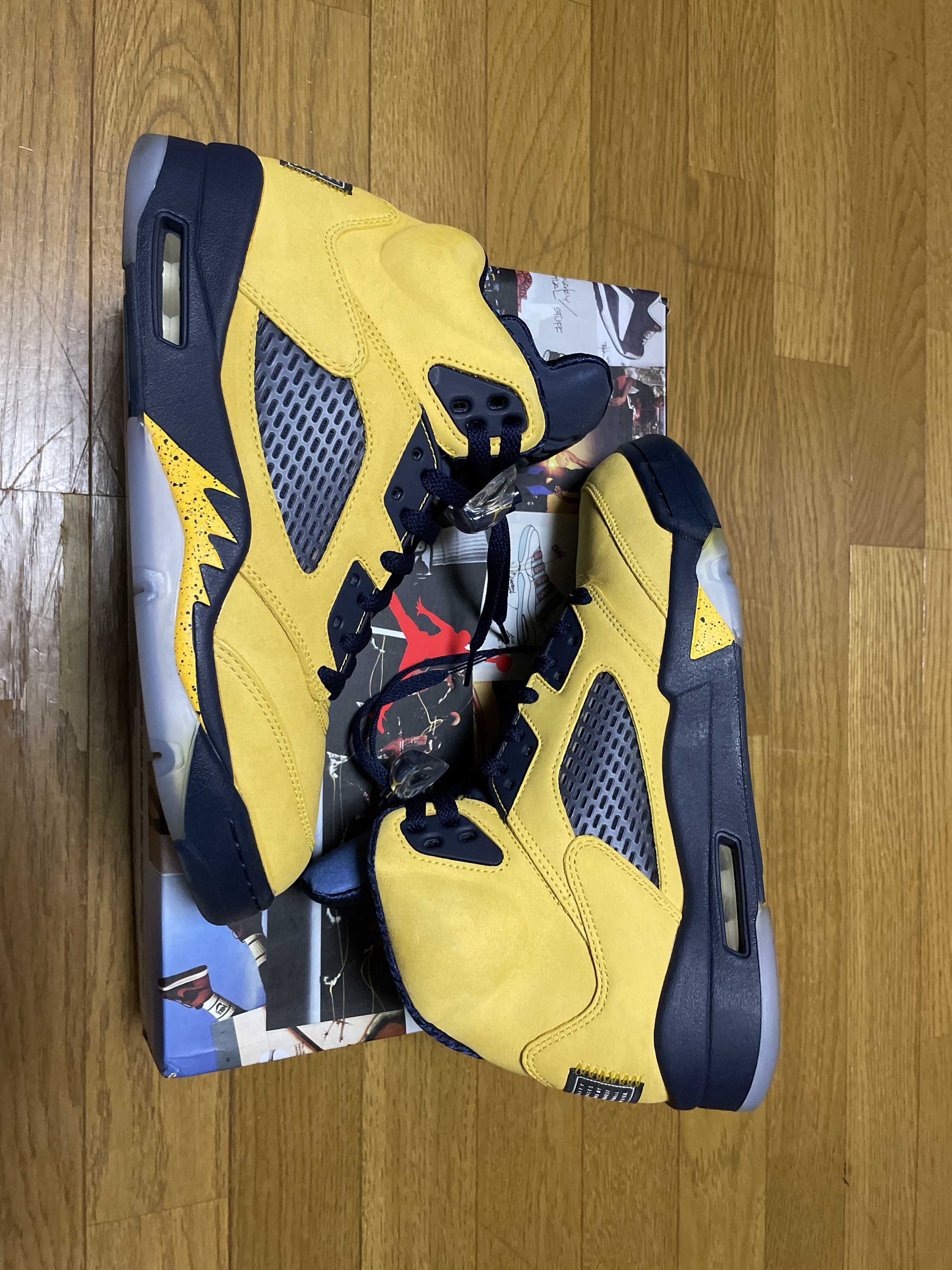 NIKE AIR JORDAN 5 "MICHIGAN"