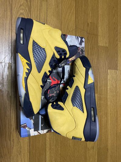 NIKE AIR JORDAN 5 "MICHIGAN"