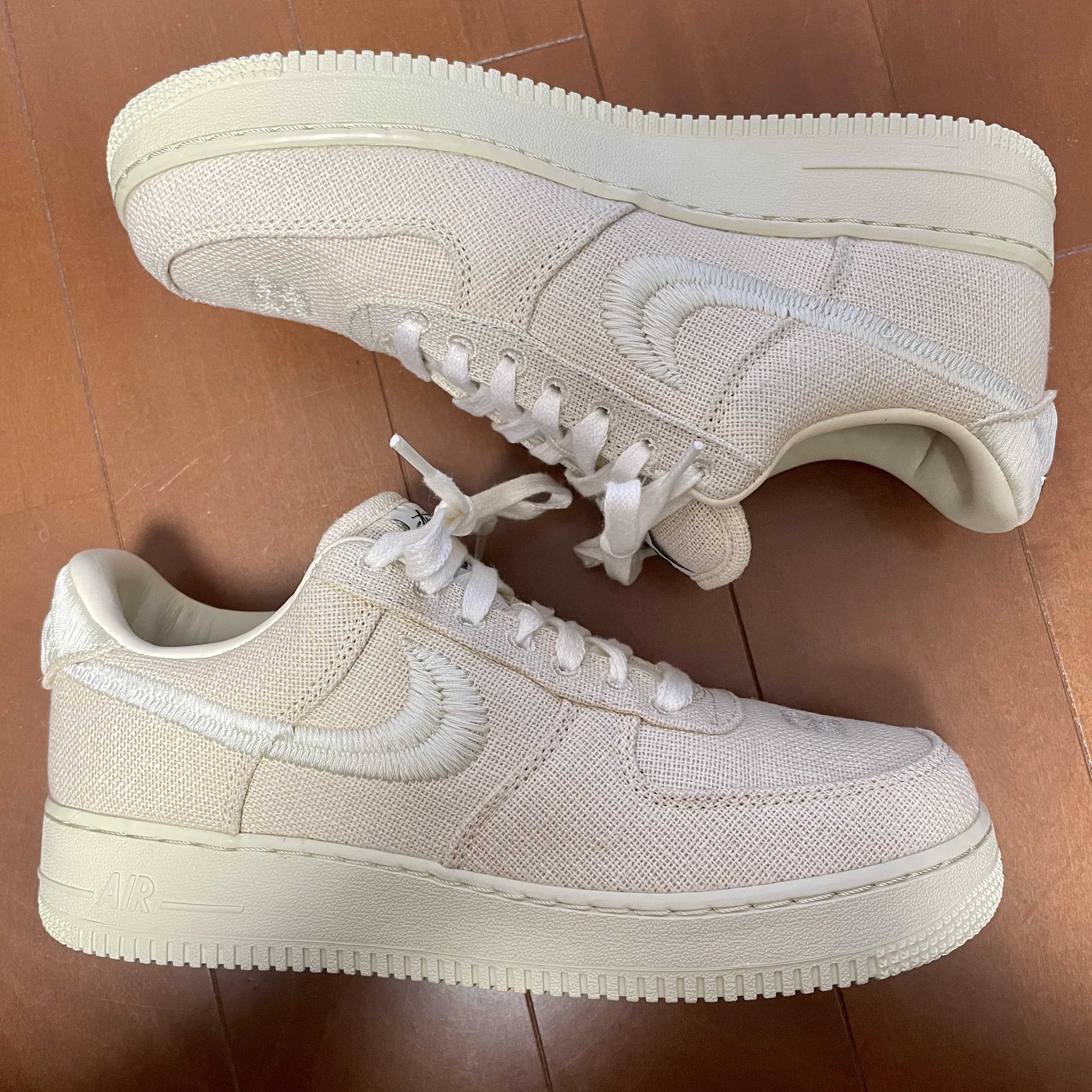 Stussy × Nike Air Force 1 Low "Fossil Stone"