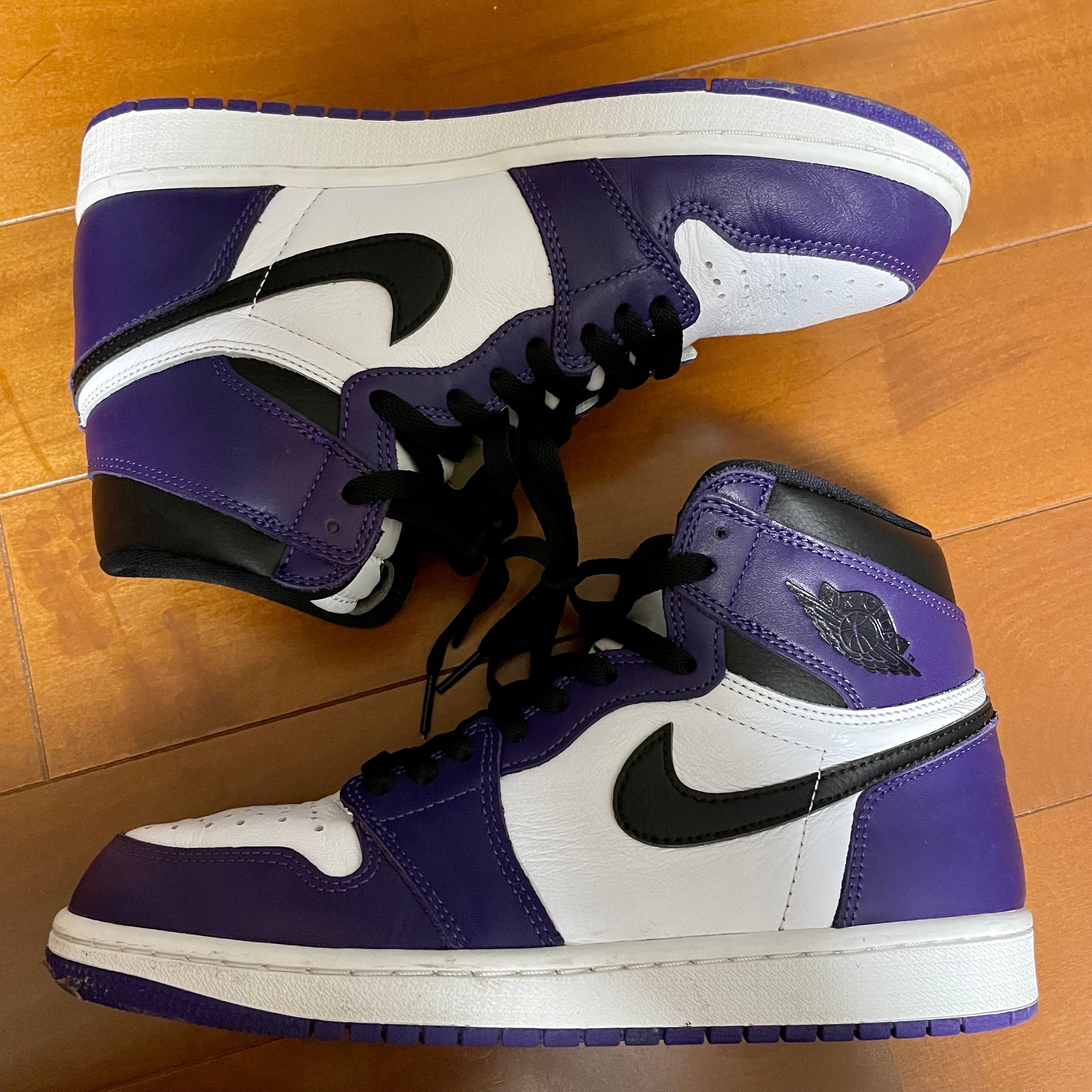 Nike Air Jordan 1 Retro High OG "Court Purple White/Black" (2020)   