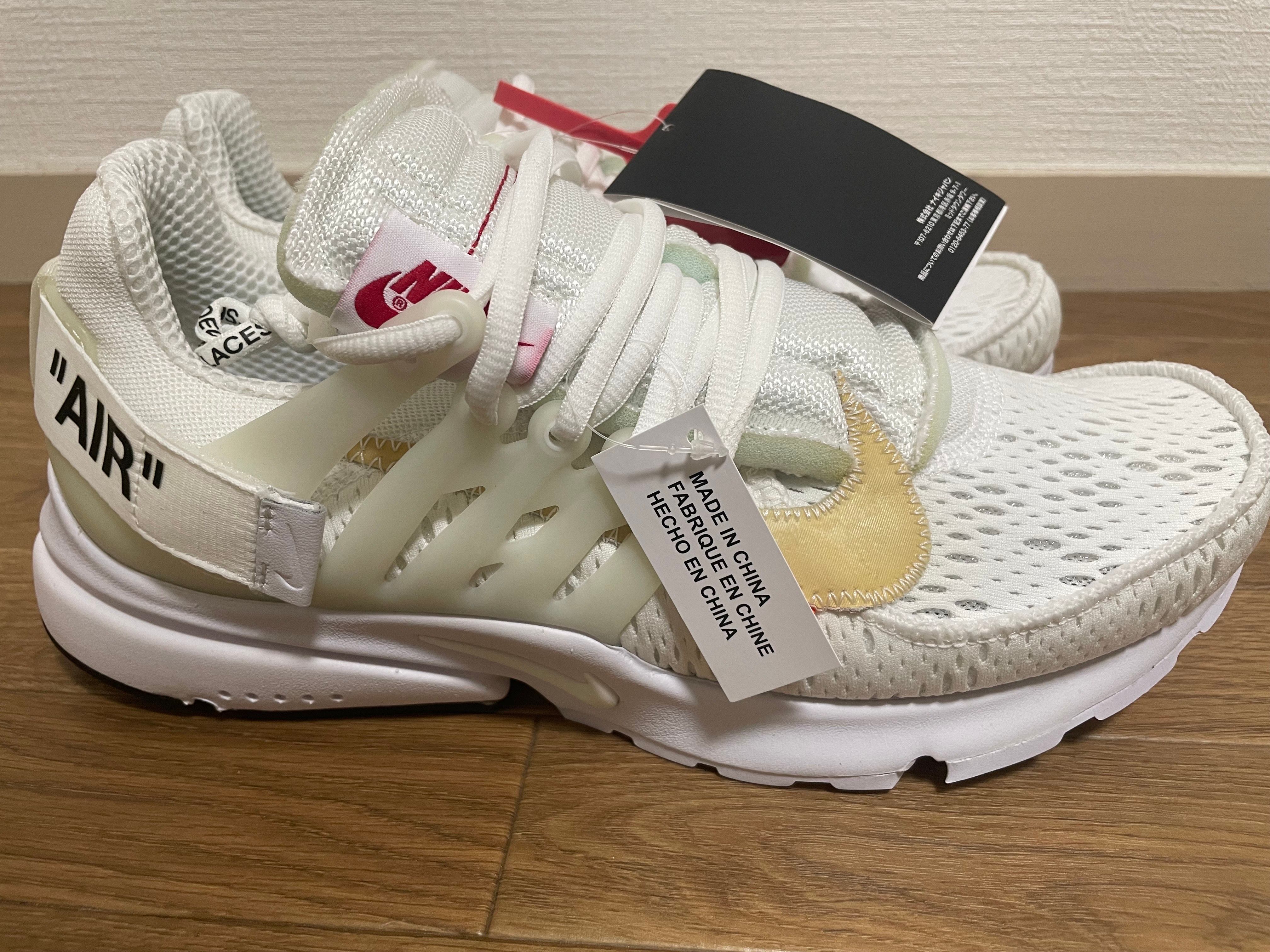 Off-White × Nike Air Presto "White/Black/Cone"