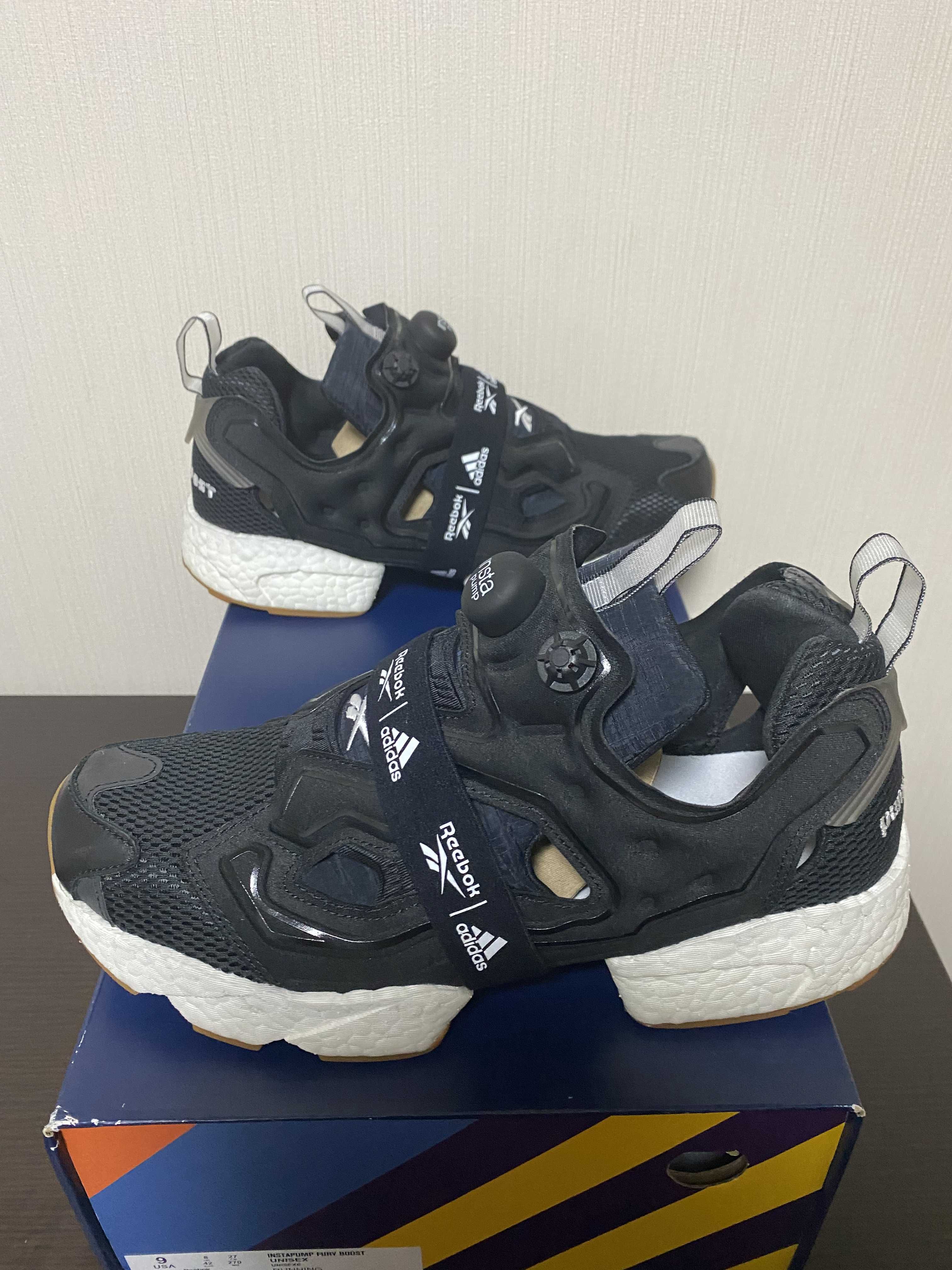 ADIDAS×REEBOK INSTAPUMP FURY BOOST OG BLACK